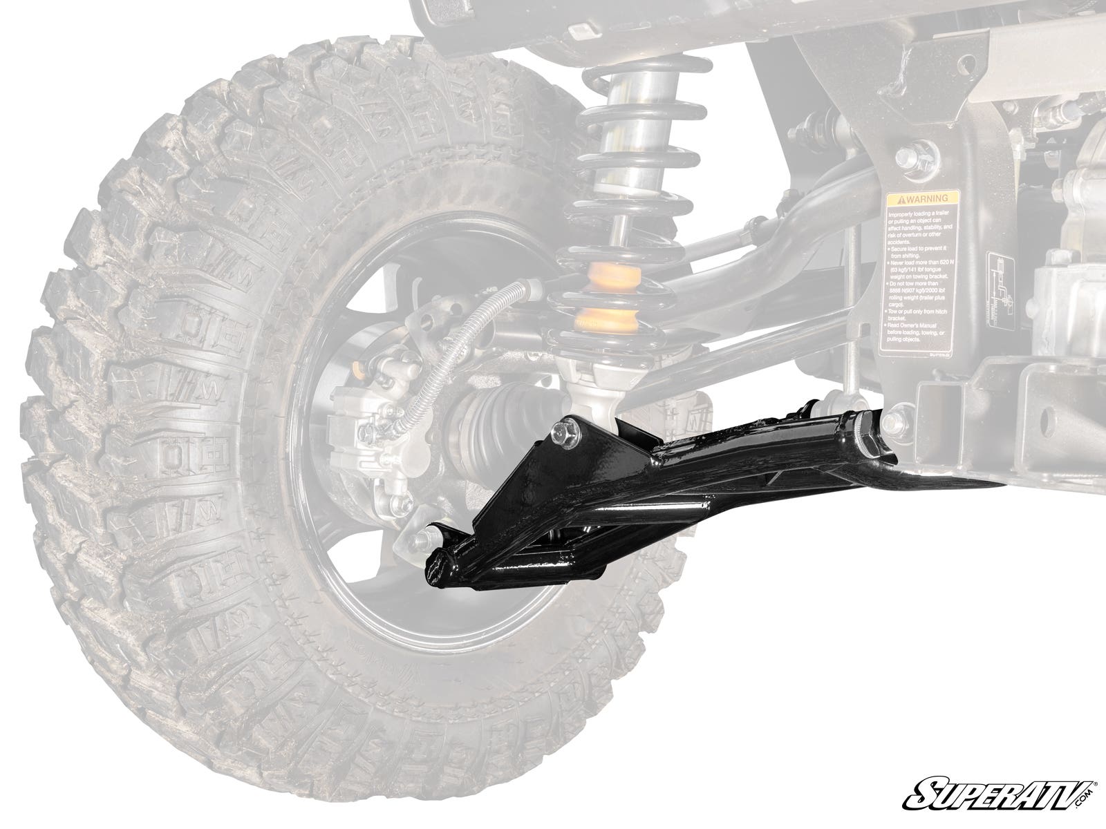 Photo of SuperATV Yamaha Wolverine X2 1000 High-Clearance Lower Rear A-Arms by SuperATV - Premium A-Arms & Control Arms for UTVs / Side by Sides