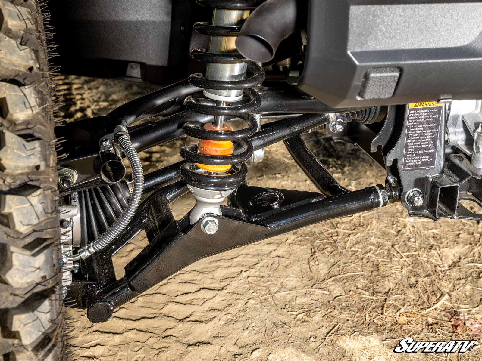 Photo of SuperATV Yamaha Wolverine X2 1000 High-Clearance Lower Rear A-Arms by SuperATV - Premium A-Arms & Control Arms for UTVs / Side by Sides