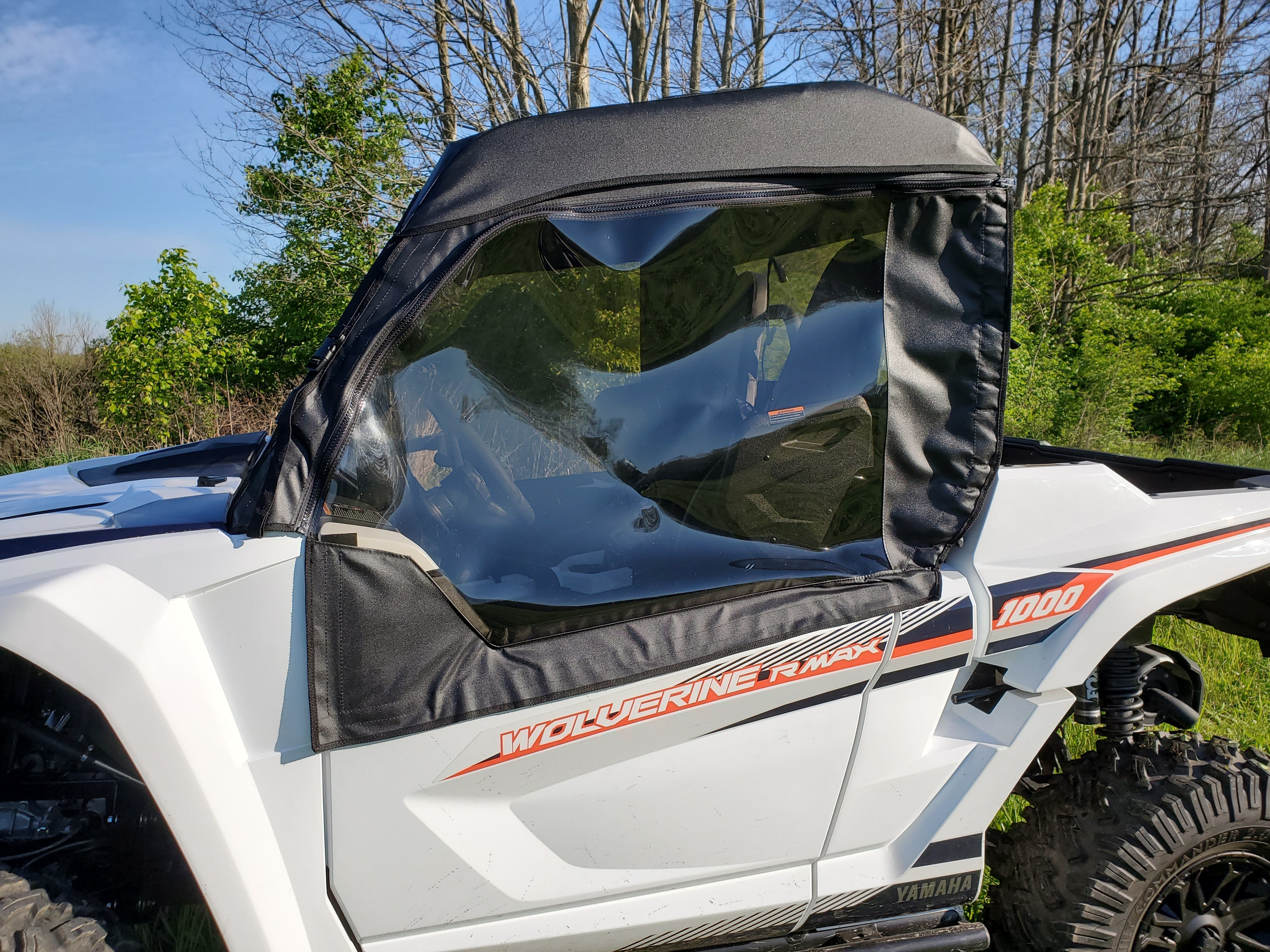 Photo of Yamaha Wolverine RMAX 1000 - Door/Rear Window Combo by 3 Star UTV - Premium Enclosures for UTVs / Side by Sides