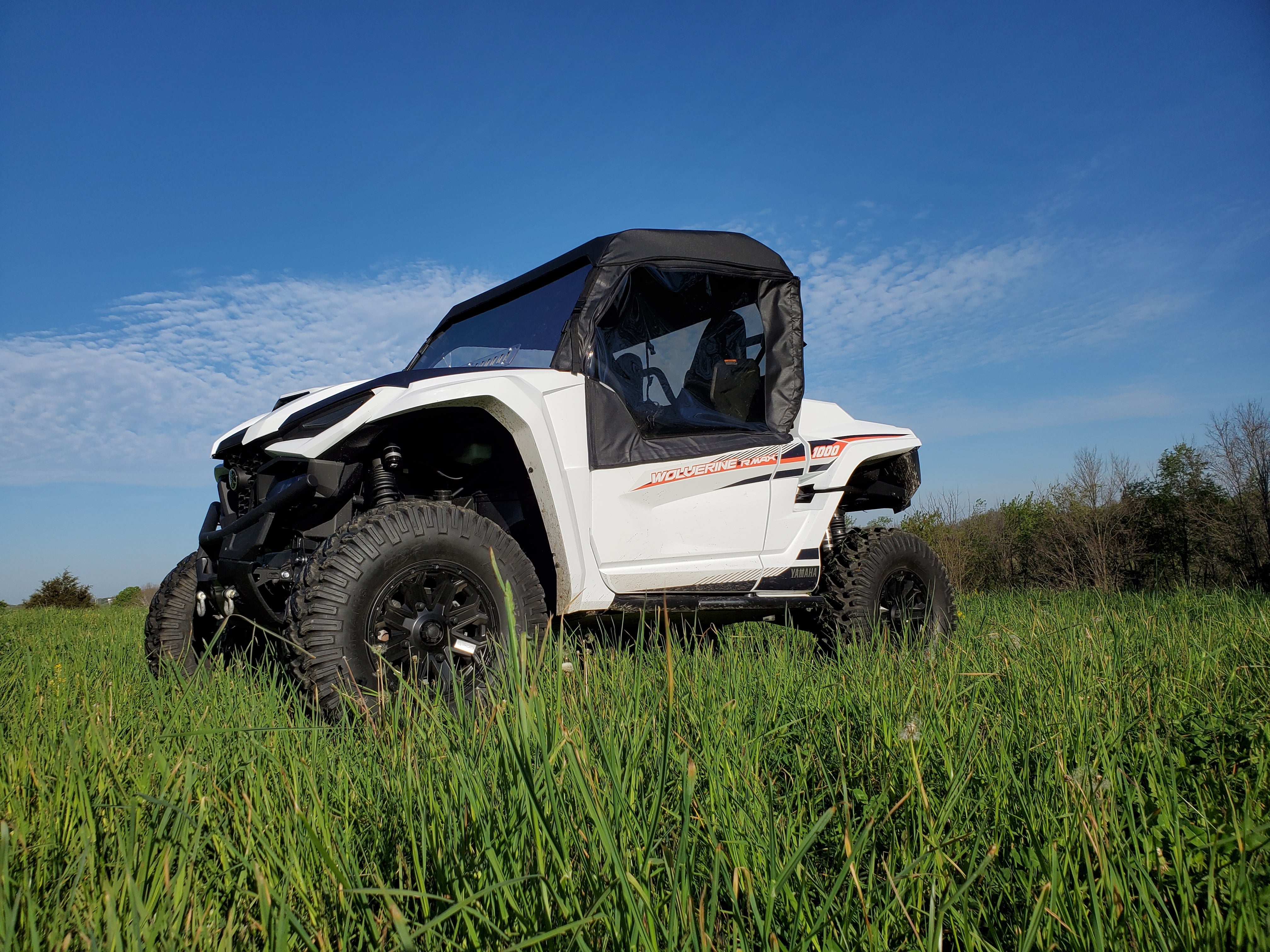 Photo of Yamaha Wolverine RMAX 1000 - Soft Doors by 3 Star UTV - Premium Enclosures for UTVs / Side by Sides