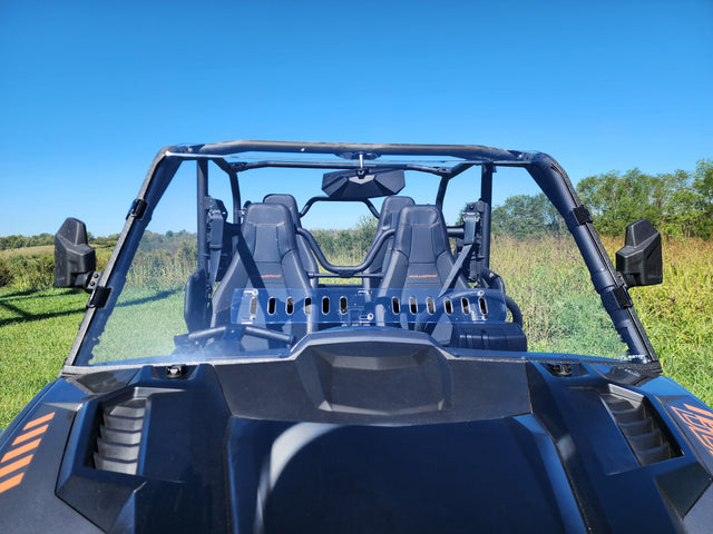 Photo of Yamaha Wolverine RMAX 4-1000 - 1 pc Scratch Resistant Windshield by 3 Star UTV - Premium Windshields for UTVs / Side by Sides