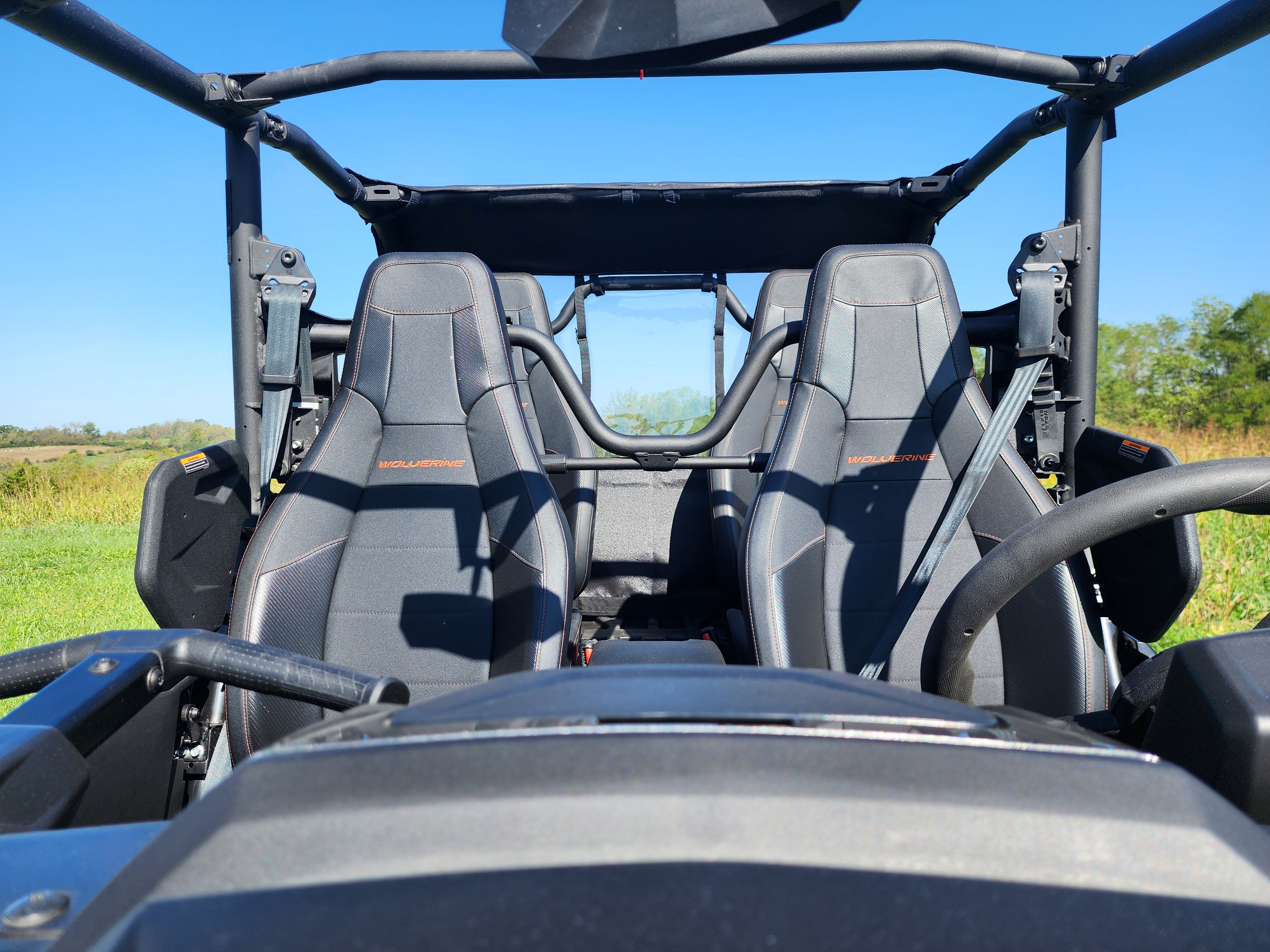 Photo of Yamaha Wolverine RMAX 4-1000 - Rear Panel by 3 Star UTV - Premium Enclosures for UTVs / Side by Sides