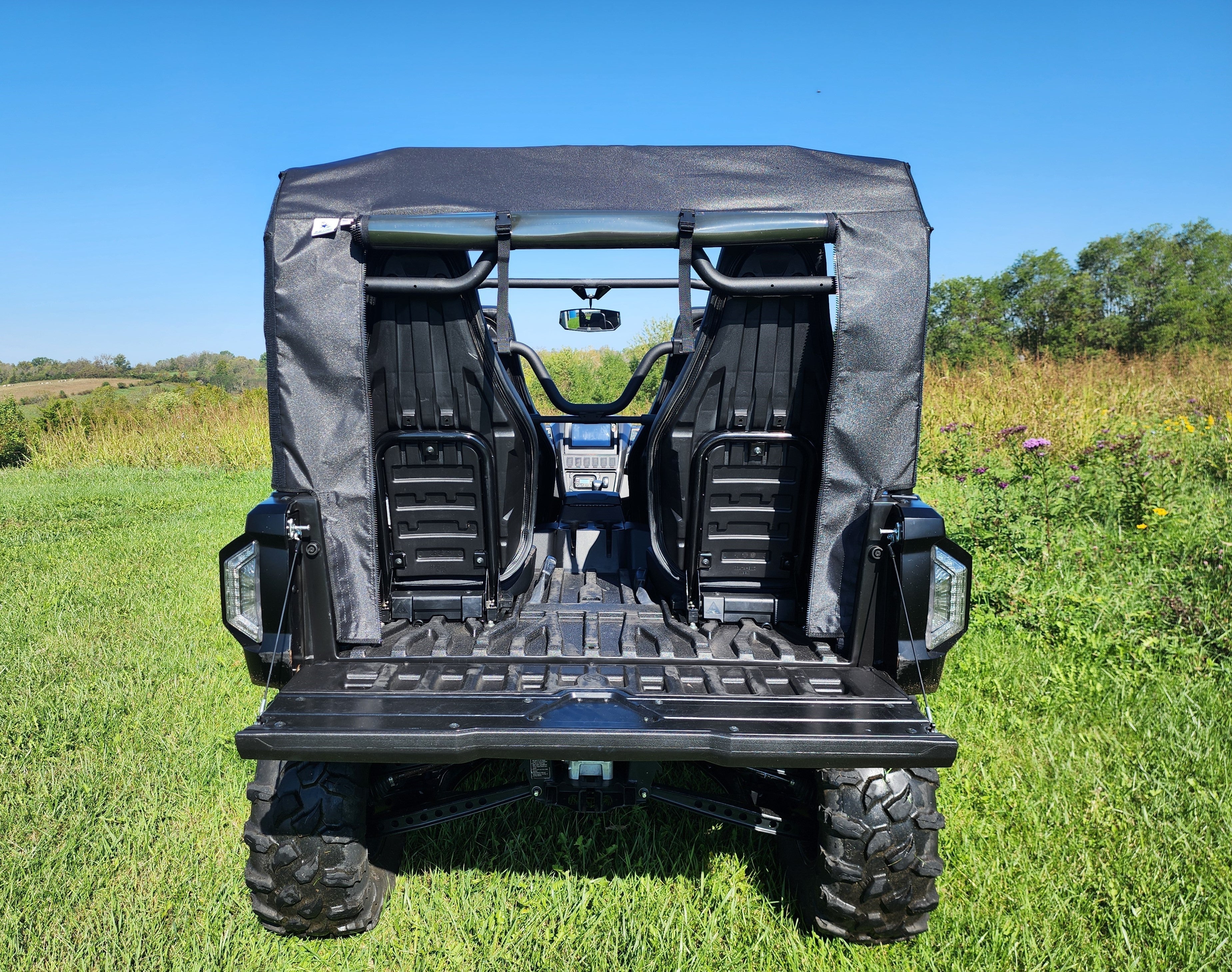Photo of Yamaha Wolverine RMAX 4-1000 - Rear Panel by 3 Star UTV - Premium Enclosures for UTVs / Side by Sides