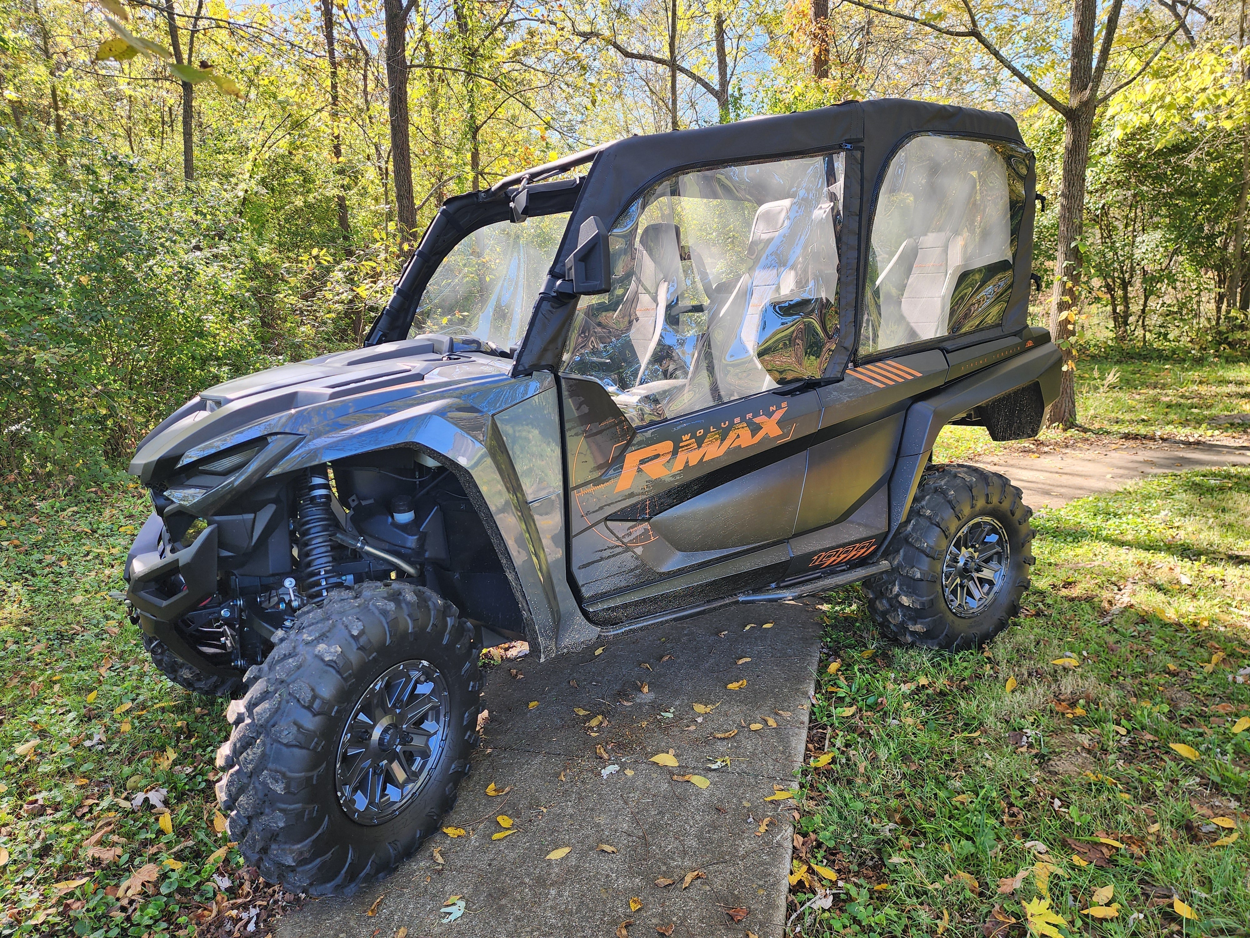 Photo of Yamaha Wolverine RMAX 4-1000 - Upper Doors/Rear Panel Combo by 3 Star UTV - Premium Enclosures for UTVs / Side by Sides