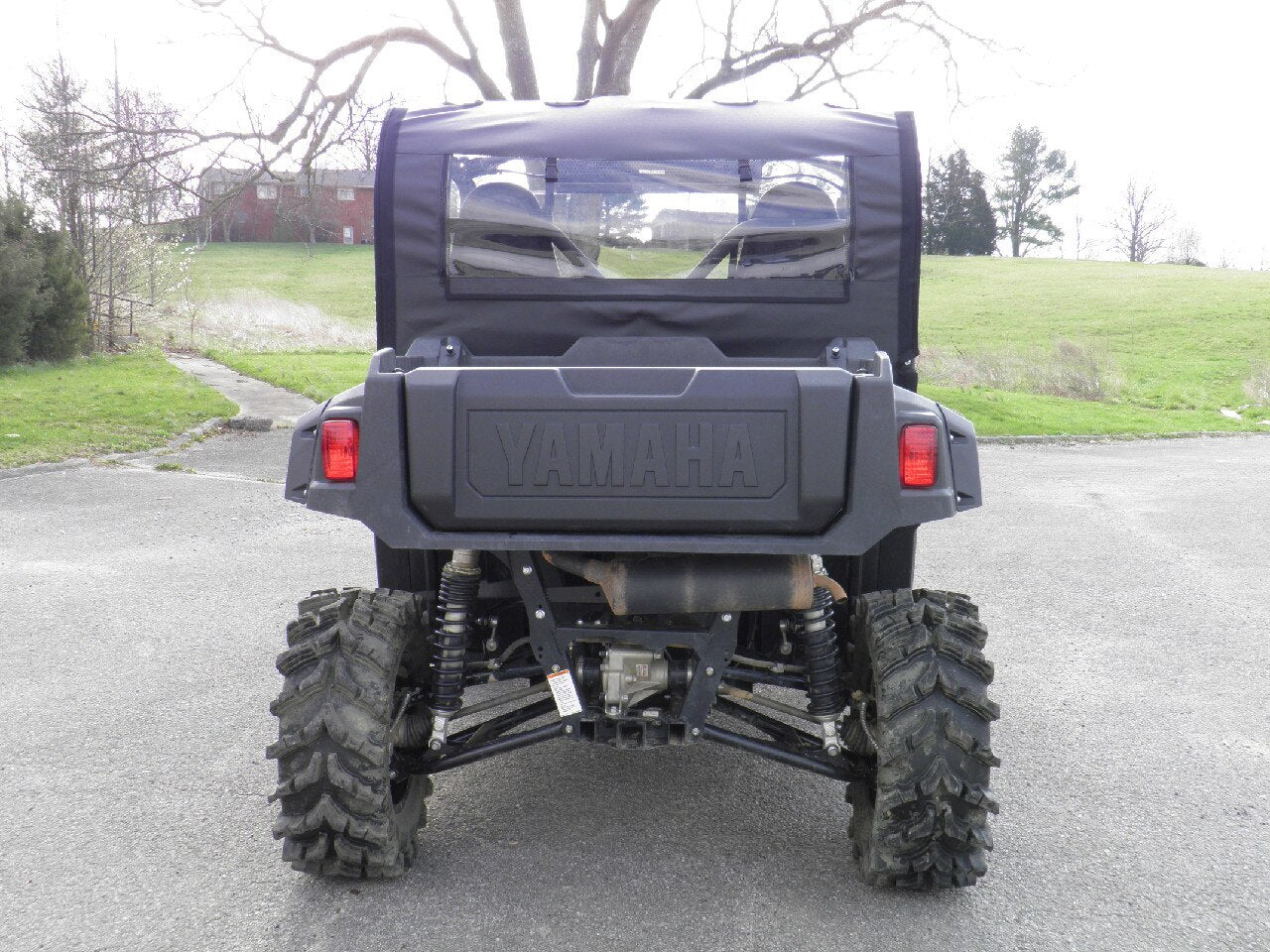 Photo of Yamaha Wolverine - Soft Back Panel by 3 Star UTV - Premium Enclosures for UTVs / Side by Sides