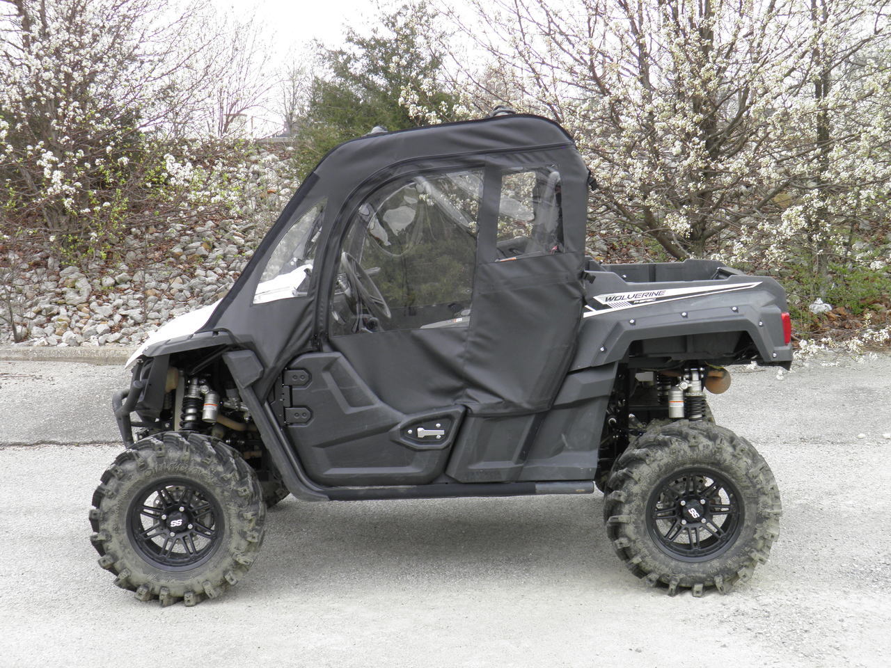 Photo of Yamaha Wolverine - Soft Doors by 3 Star UTV - Premium Enclosures for UTVs / Side by Sides