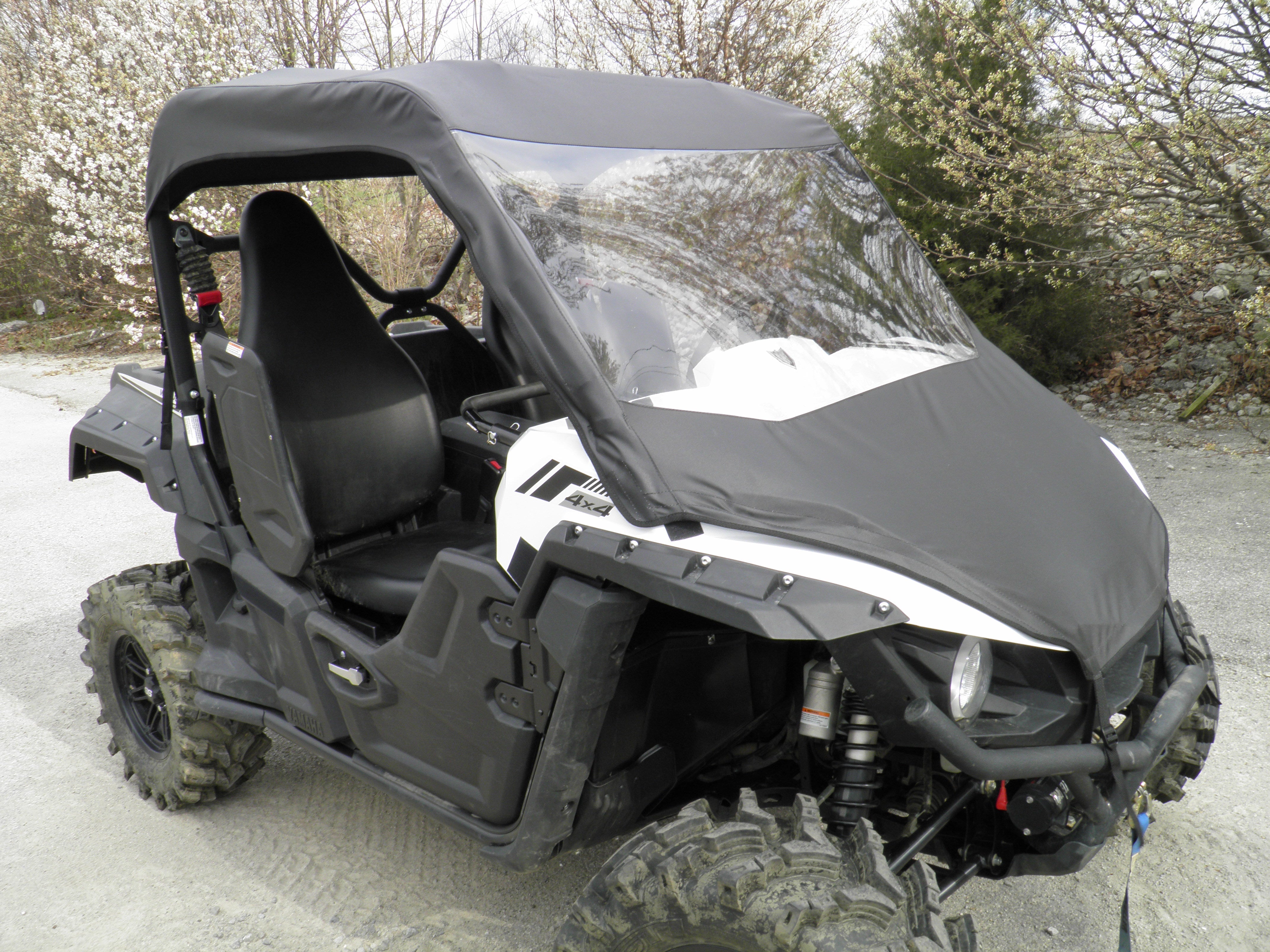 Photo of Yamaha Wolverine - Vinyl Windshield/Top Combo by 3 Star UTV - Premium Enclosures for UTVs / Side by Sides