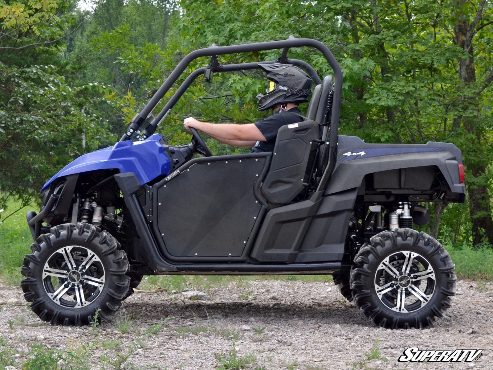 Photo of SuperATV Yamaha Viking Aluminum Doors by SuperATV - Premium Doors for UTVs / Side by Sides