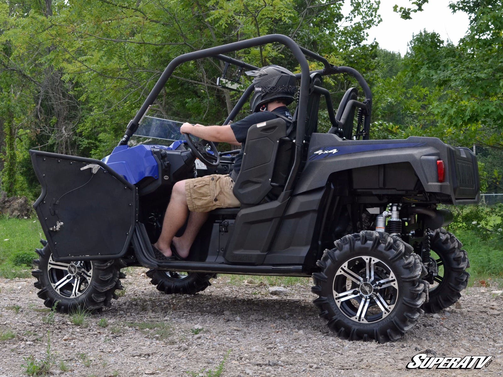 Photo of SuperATV Yamaha Wolverine Aluminum Doors by SuperATV - Premium Doors for UTVs / Side by Sides