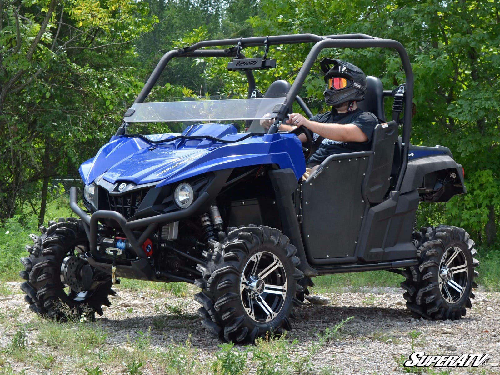 Photo of SuperATV Yamaha Wolverine Aluminum Doors by SuperATV - Premium Doors for UTVs / Side by Sides