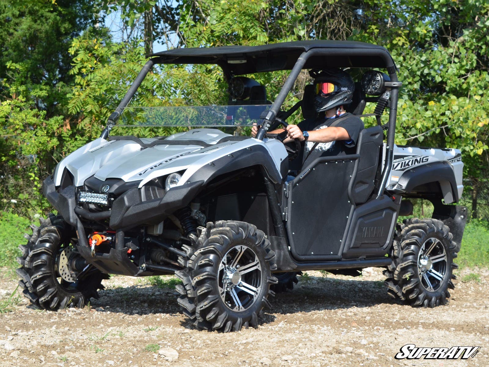 Photo of SuperATV Yamaha Viking Aluminum Doors by SuperATV - Premium Doors for UTVs / Side by Sides
