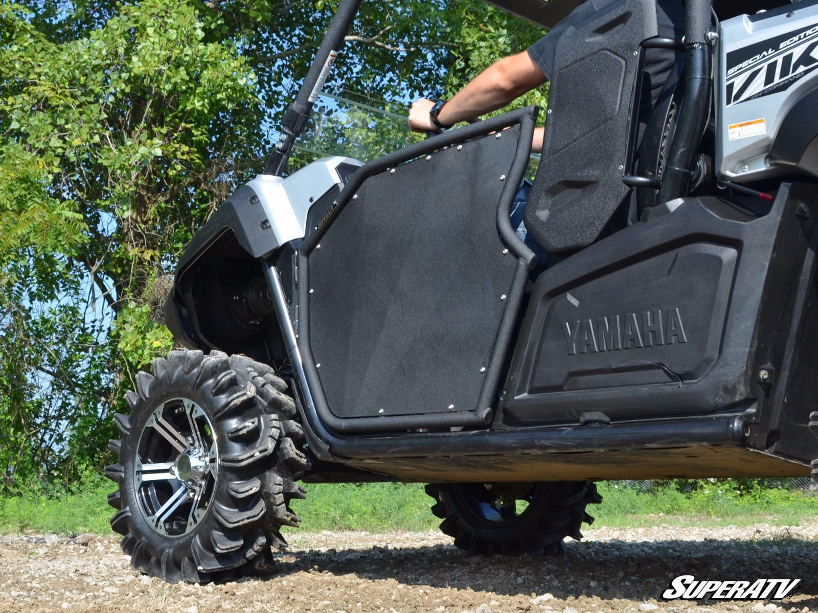 Photo of SuperATV Yamaha Viking Aluminum Doors by SuperATV - Premium Doors for UTVs / Side by Sides
