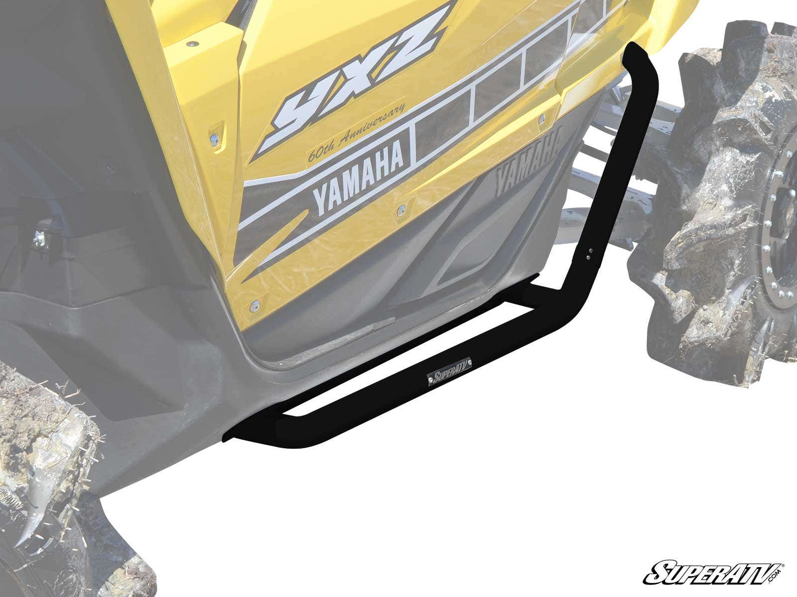 Photo of SuperATV Yamaha YXZ Heavy Duty Nerf Bars by SuperATV - Premium Nerf Bars for UTVs / Side by Sides