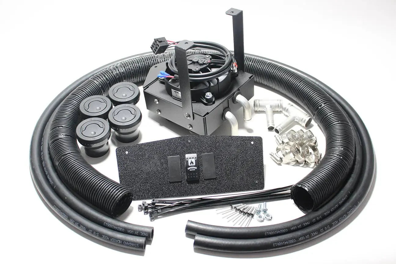 Photo of Yamaha YXZ Inferno Cab Heater with Defrost (2019-Current) by 3 Star UTV - Premium Enclosures for UTVs / Side by Sides