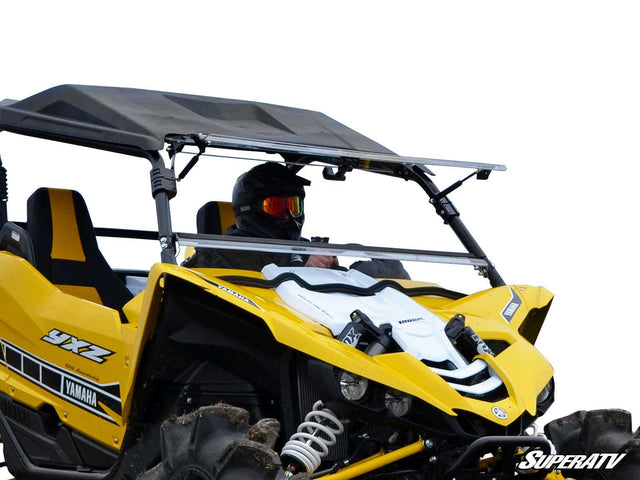 Photo of SuperATV Yamaha YXZ Scratch Resistant Flip Windshield by SuperATV - Premium Windshields for UTVs / Side by Sides