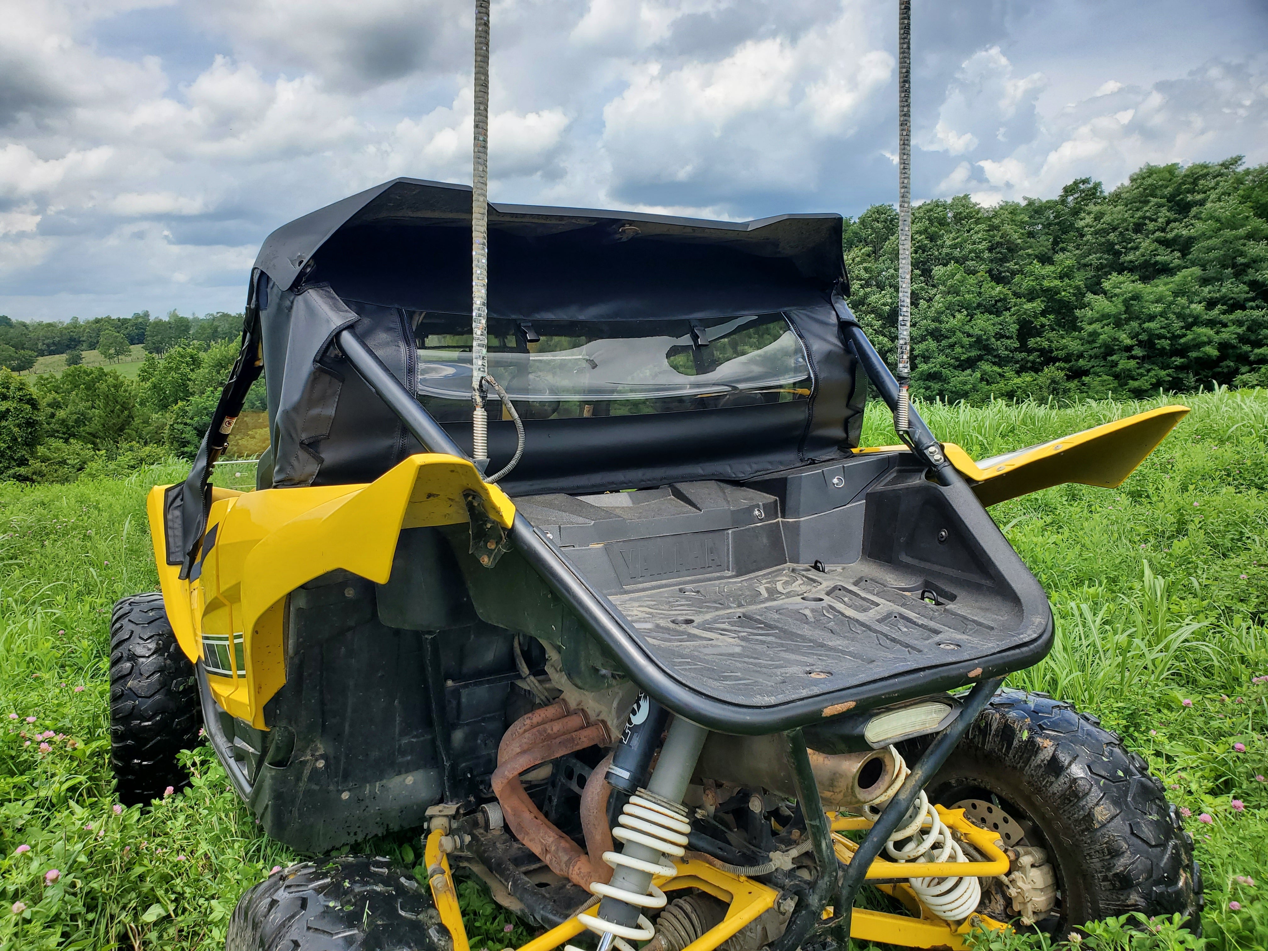 Photo of Yamaha YXZ 2016-2018 - Soft Back Panel by 3 Star UTV - Premium Enclosures for UTVs / Side by Sides