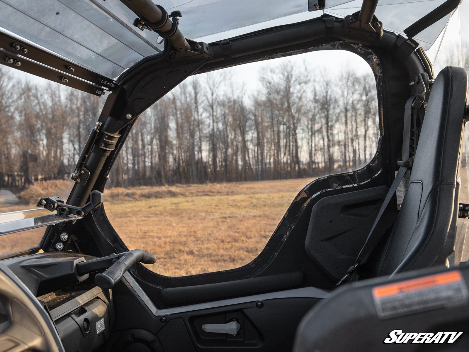 Photo of SuperATV Yamaha Wolverine RMAX 1000 Primal Soft Cab Enclosure Upper Doors by SuperATV - Premium Cab Enclosures for UTVs / Side by Sides