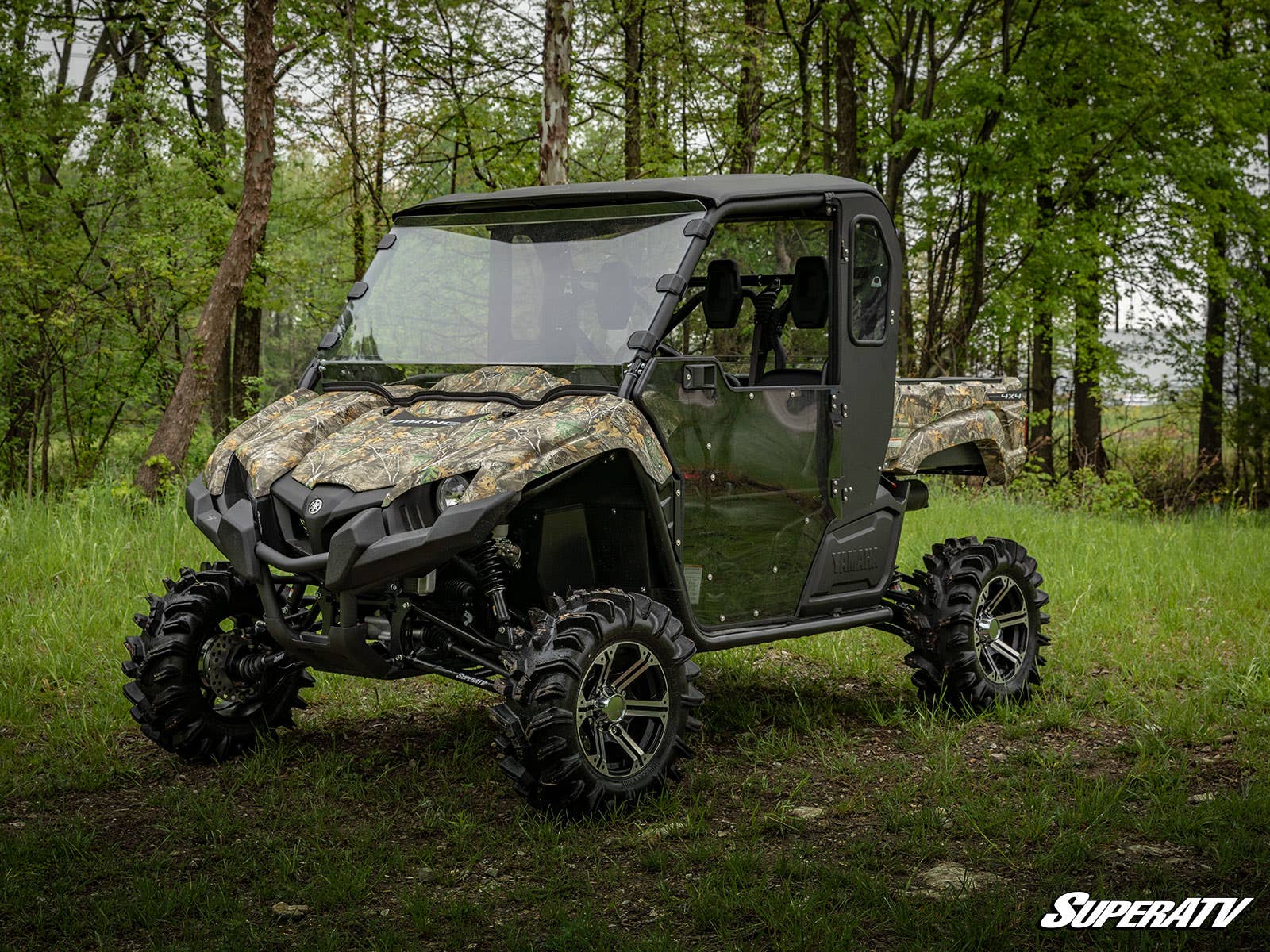 Photo of SuperATV Yamaha Viking Full Cab Enclosure Doors by SuperATV - Premium Cab Enclosures for UTVs / Side by Sides