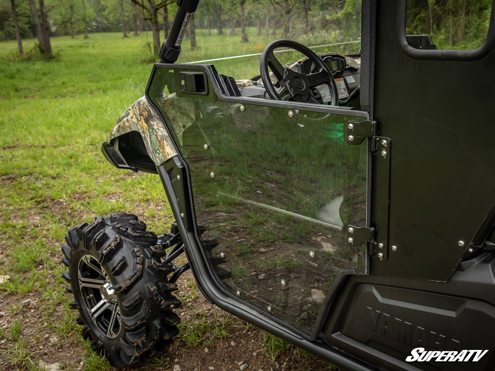Photo of SuperATV Yamaha Viking Full Cab Enclosure Doors by SuperATV - Premium Cab Enclosures for UTVs / Side by Sides