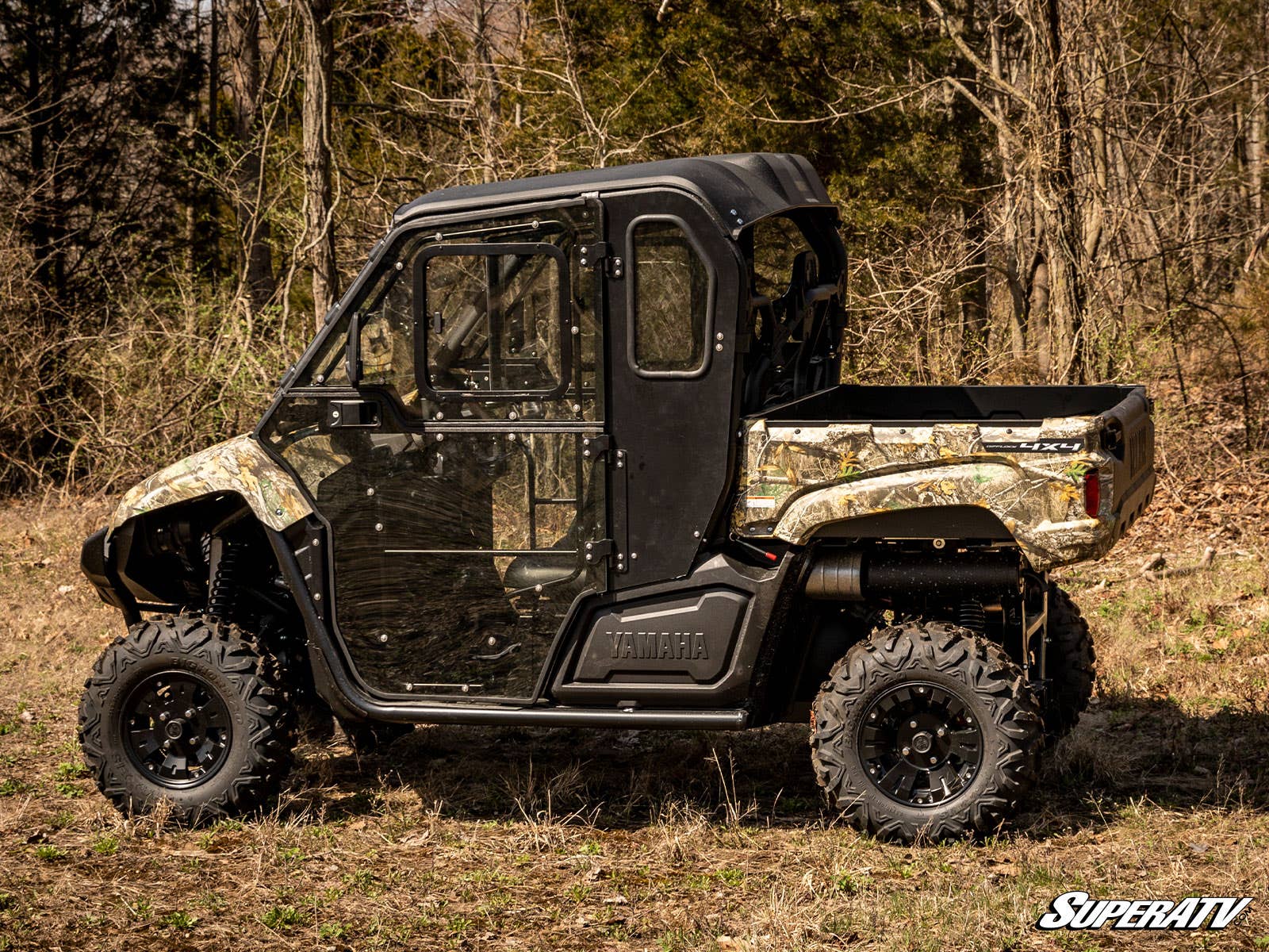 Photo of SuperATV Yamaha Viking Full Cab Enclosure Doors by SuperATV - Premium Cab Enclosures for UTVs / Side by Sides
