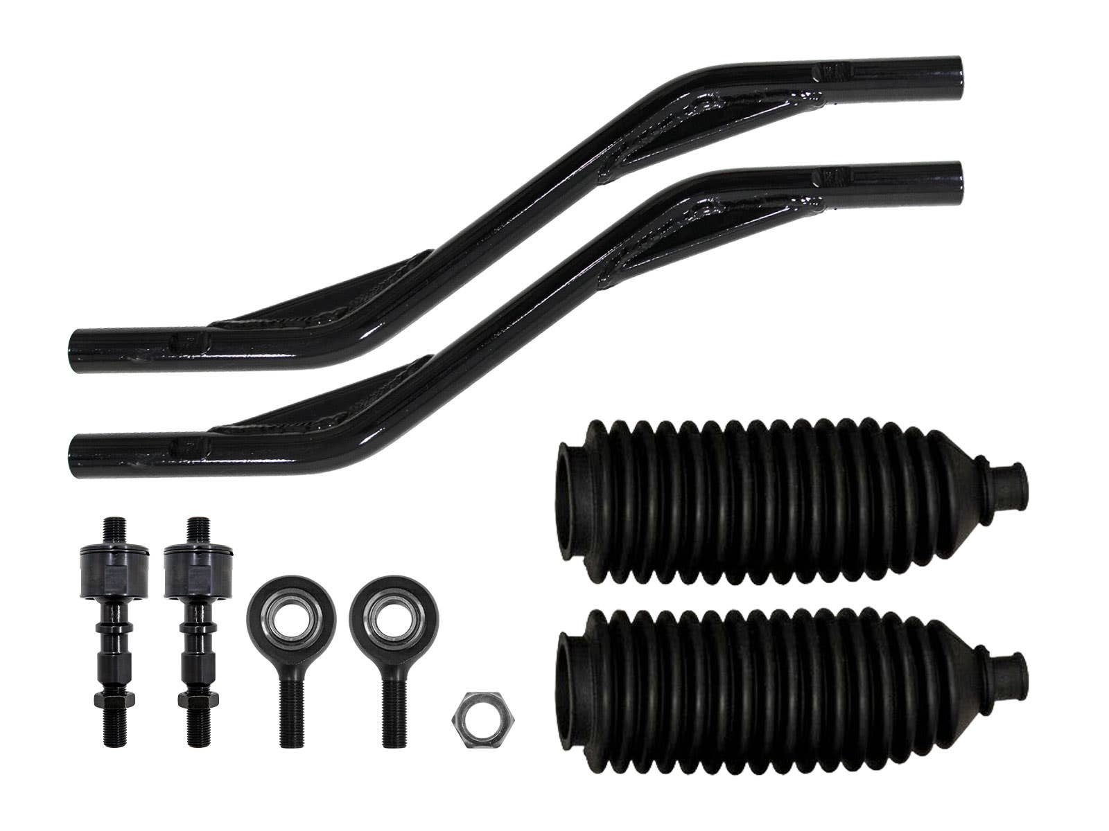 Photo of SuperATV Yamaha Viking Z-Bend Tie Rod Kit - Replacement for SuperATV Lift Kits by SuperATV - Premium Tie Rods for UTVs / Side by Sides