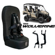 Photo of Yamaha Wolverine X4 Bump Seat (2018-2025) by UTV Mountain Accessories - Premium Bump Seats for UTVs / Side by Sides