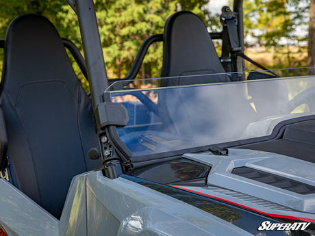 Photo of SuperATV Yamaha Wolverine X4 850 Half Windshield by SuperATV - Premium Windshields for UTVs / Side by Sides