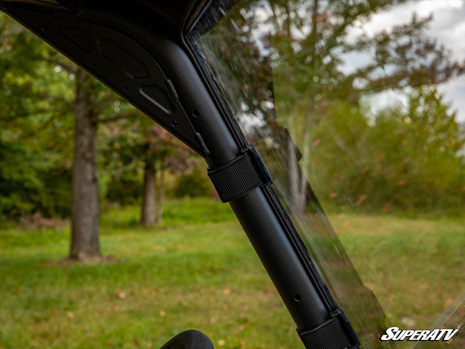 Photo of SuperATV Yamaha Wolverine RMAX 1000 Scratch Resistant Full Windshield by SuperATV - Premium Windshields for UTVs / Side by Sides
