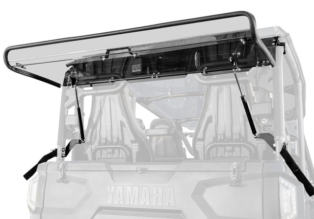 Yamaha Wolverine RMAX4 1000 Rear Flip Windshield - 72