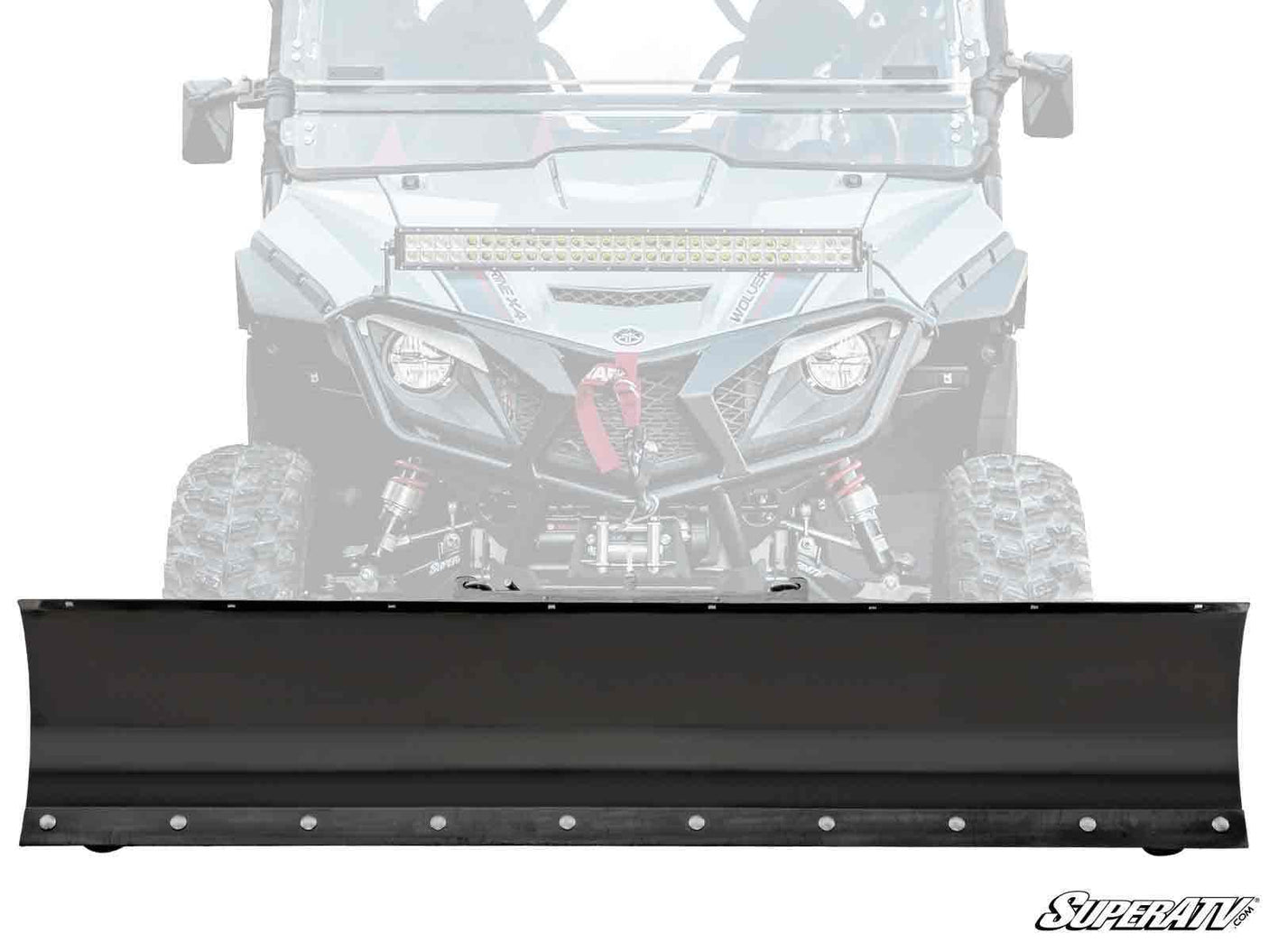 Photo of SuperATV Yamaha Wolverine X2/X4 850 Snow Plow Snow Plow by SuperATV - Premium Snow Plows for UTVs / Side by Sides