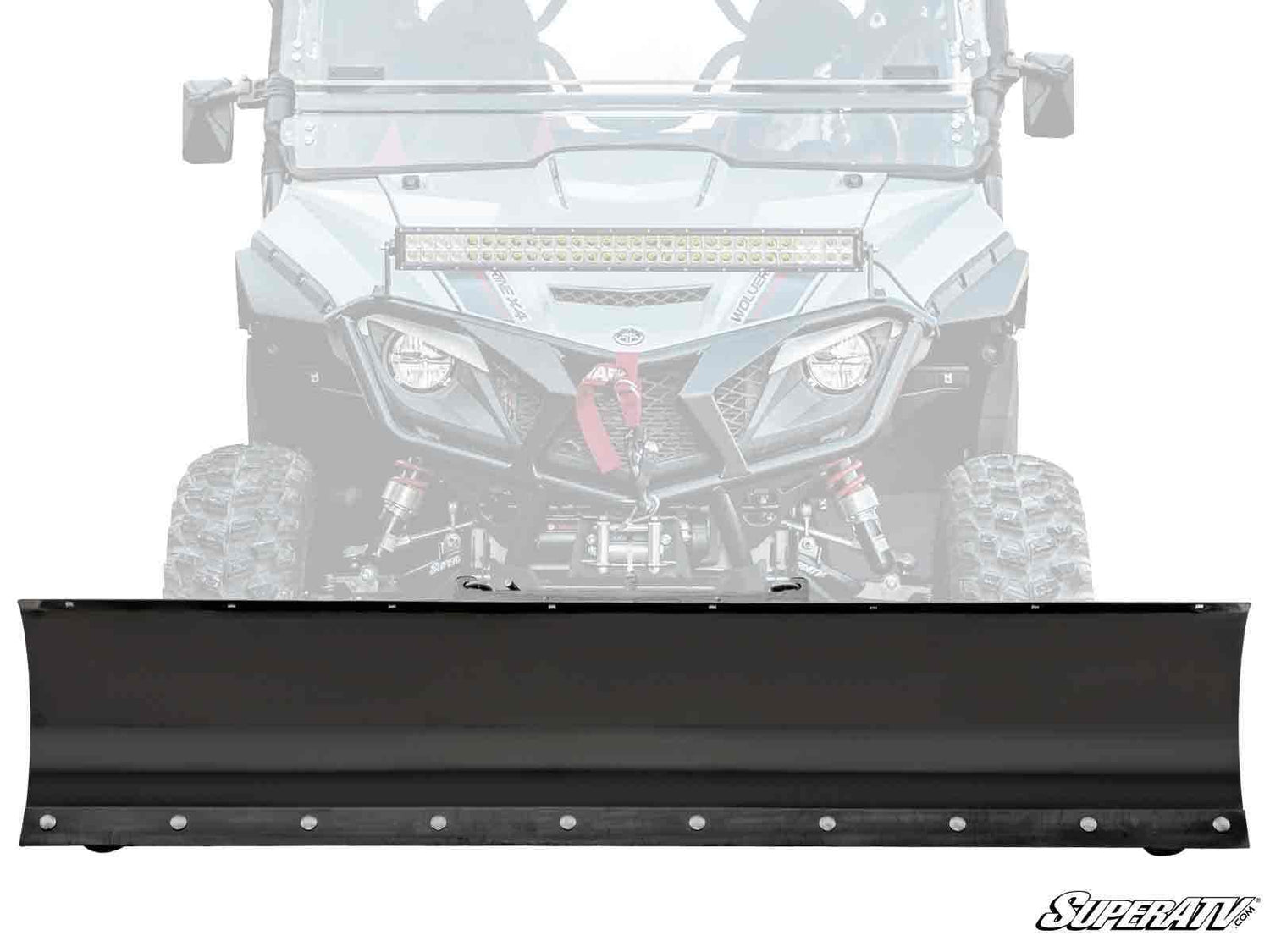 Photo of SuperATV Yamaha Wolverine X2/X4 850 Snow Plow Snow Plow by SuperATV - Premium Snow Plows for UTVs / Side by Sides