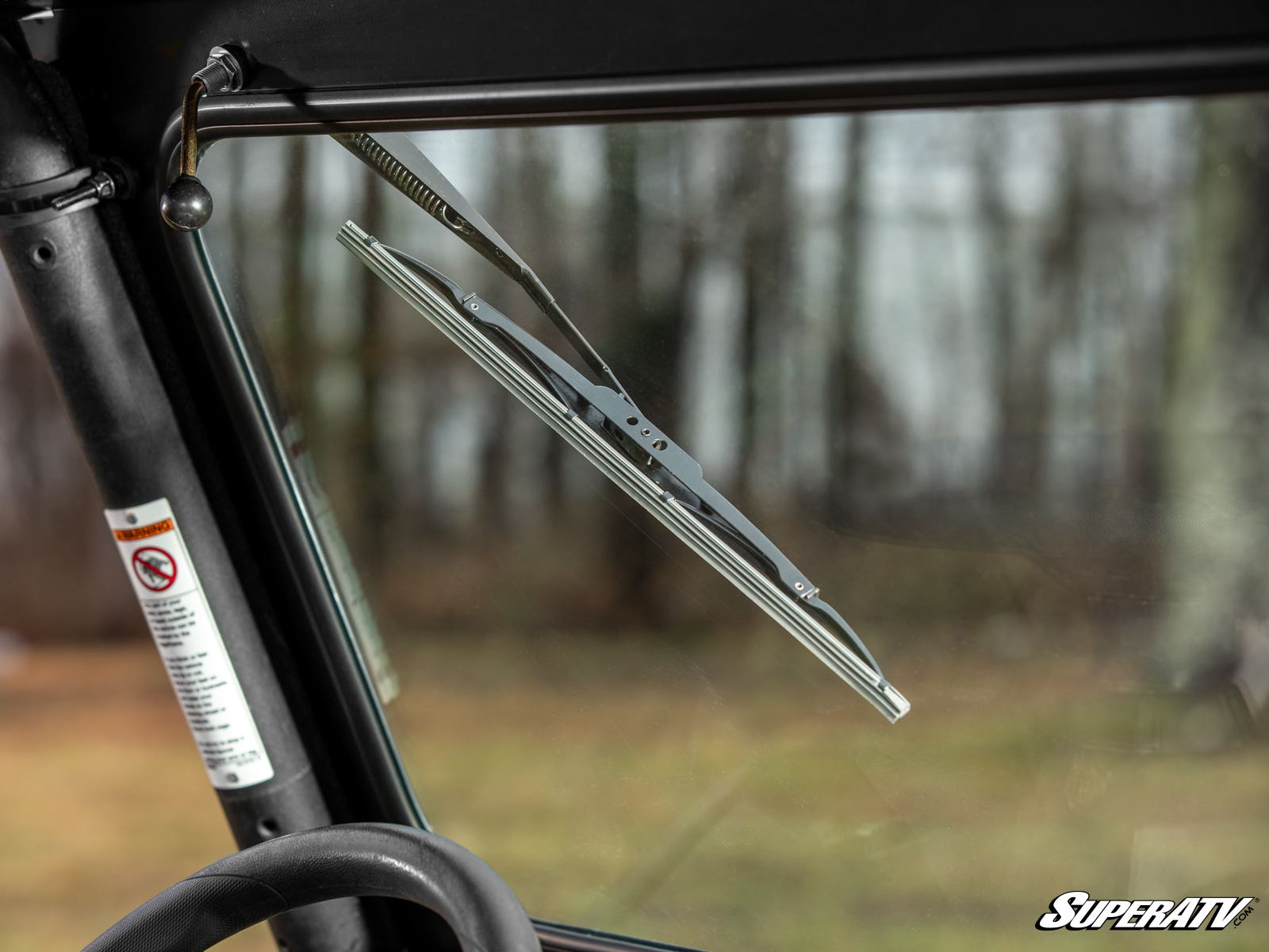 Photo of SuperATV Yamaha Wolverine X2/X4 Glass Windshield by SuperATV - Premium Windshields for UTVs / Side by Sides