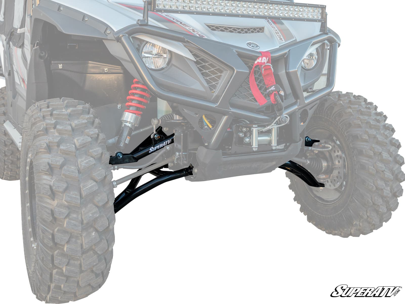 Photo of SuperATV Yamaha Wolverine X4 850 High Clearance 1.5" Forward Offset A-Arms by SuperATV - Premium A-Arms & Control Arms for UTVs / Side by Sides