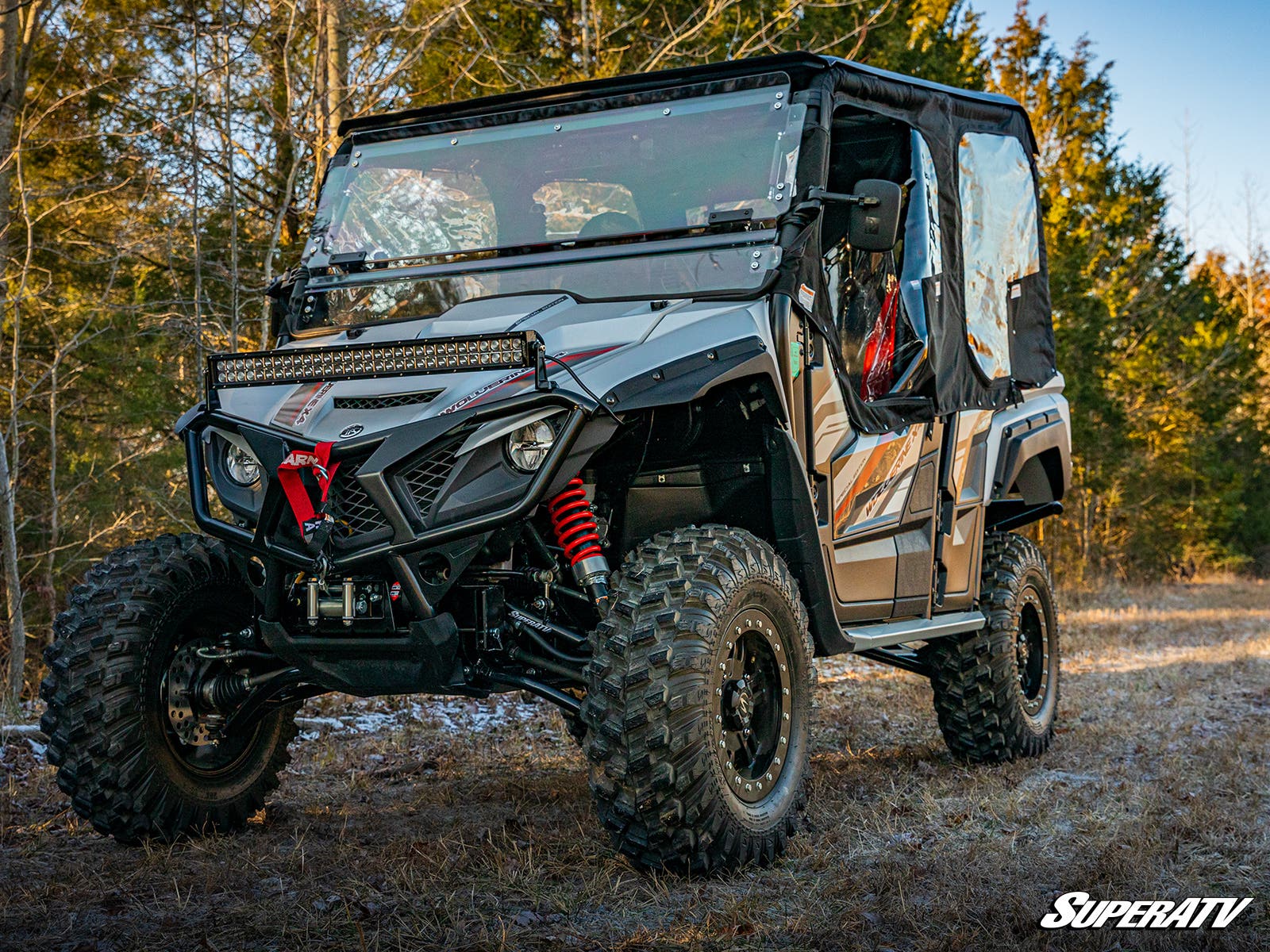 Photo of SuperATV Yamaha Wolverine X4 850 High Clearance 1.5" Forward Offset A-Arms by SuperATV - Premium A-Arms & Control Arms for UTVs / Side by Sides