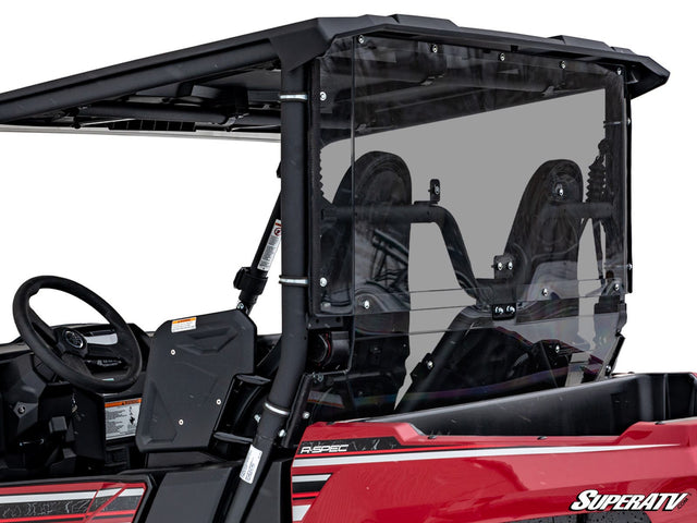 Photo of SuperATV Yamaha Wolverine X2 850 Rear Windshield by SuperATV - Premium Windshields for UTVs / Side by Sides