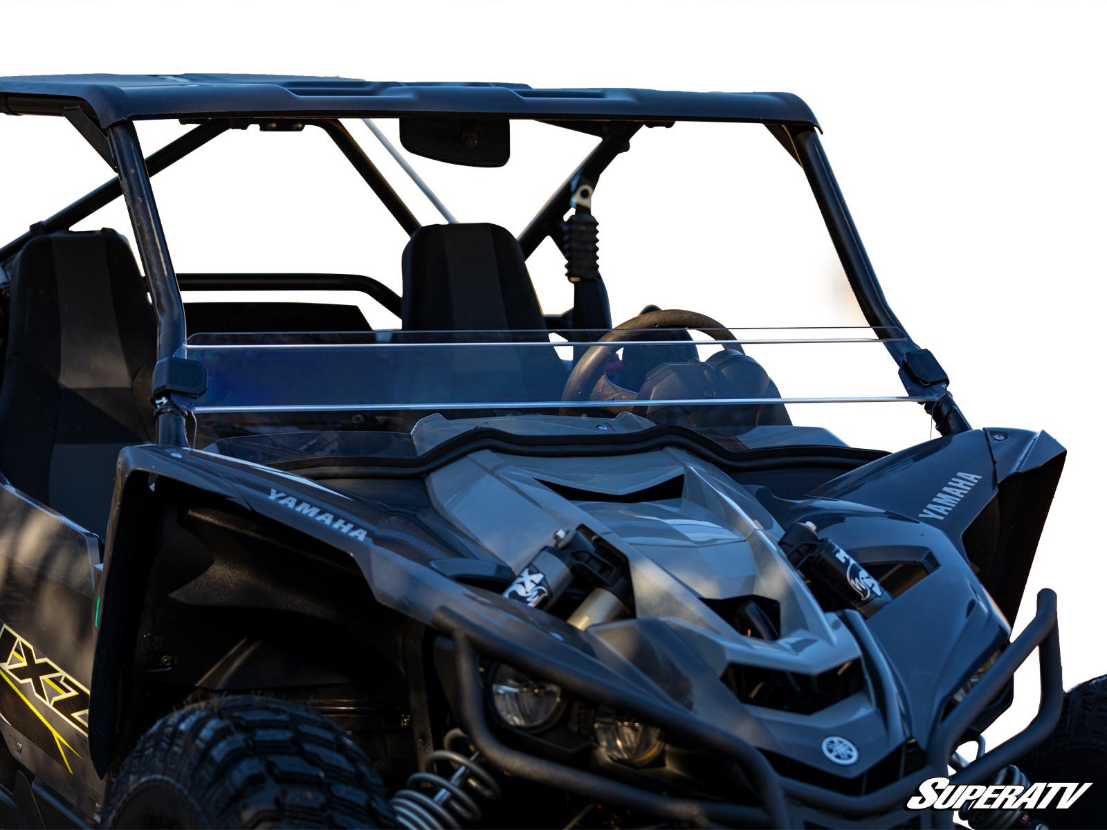 Photo of SuperATV Yamaha YXZ Half Windshield by SuperATV - Premium Windshields for UTVs / Side by Sides