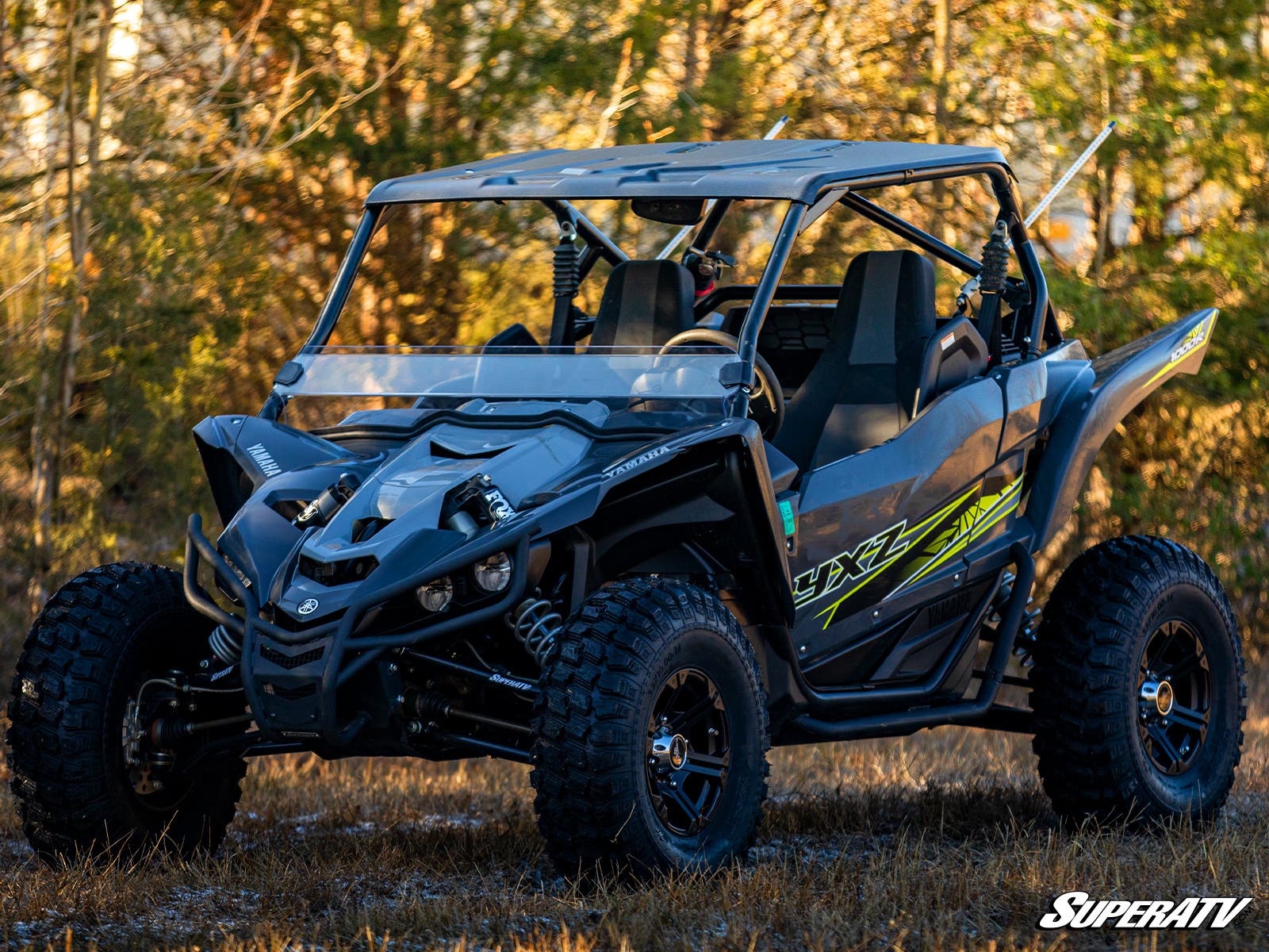 Photo of SuperATV Yamaha YXZ Half Windshield by SuperATV - Premium Windshields for UTVs / Side by Sides