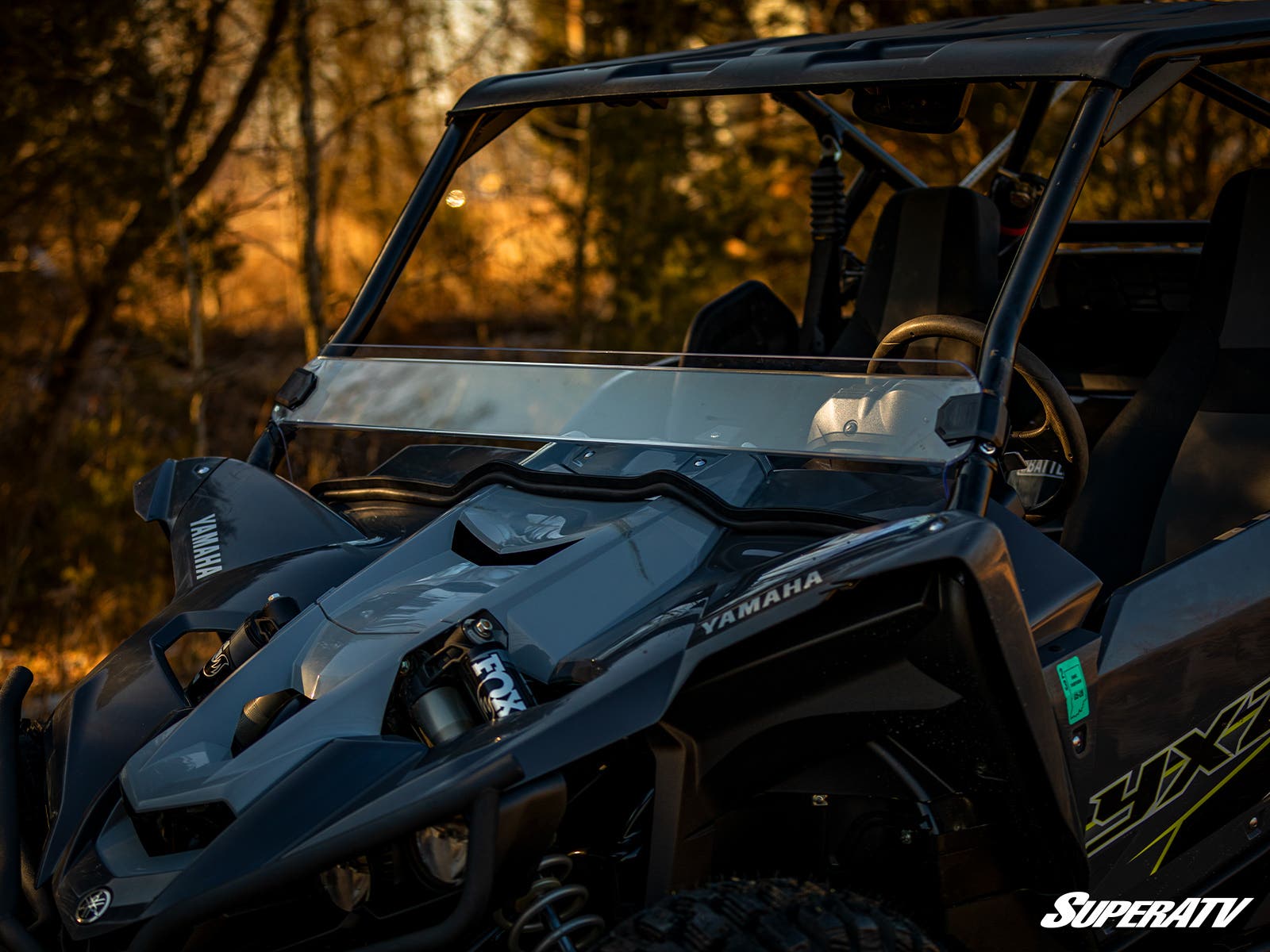 Photo of SuperATV Yamaha YXZ Half Windshield by SuperATV - Premium Windshields for UTVs / Side by Sides