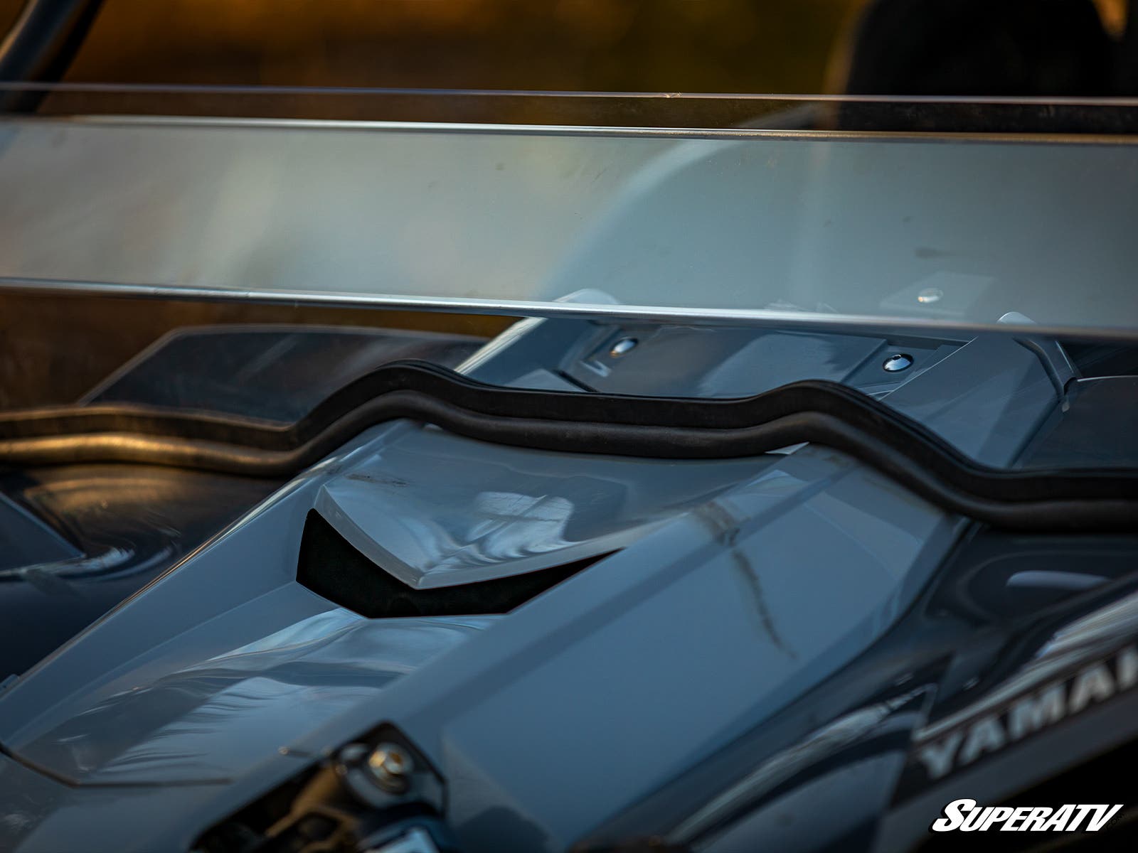 Photo of SuperATV Yamaha YXZ Half Windshield by SuperATV - Premium Windshields for UTVs / Side by Sides