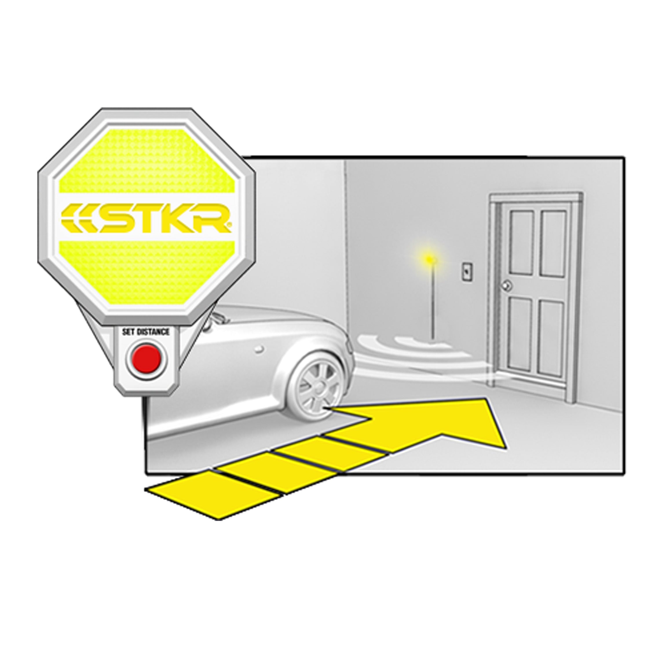 Photo of Adjustable Garage Parking Sensor LT by STKR Concepts - Premium Sensors for UTVs / Side by Sides
