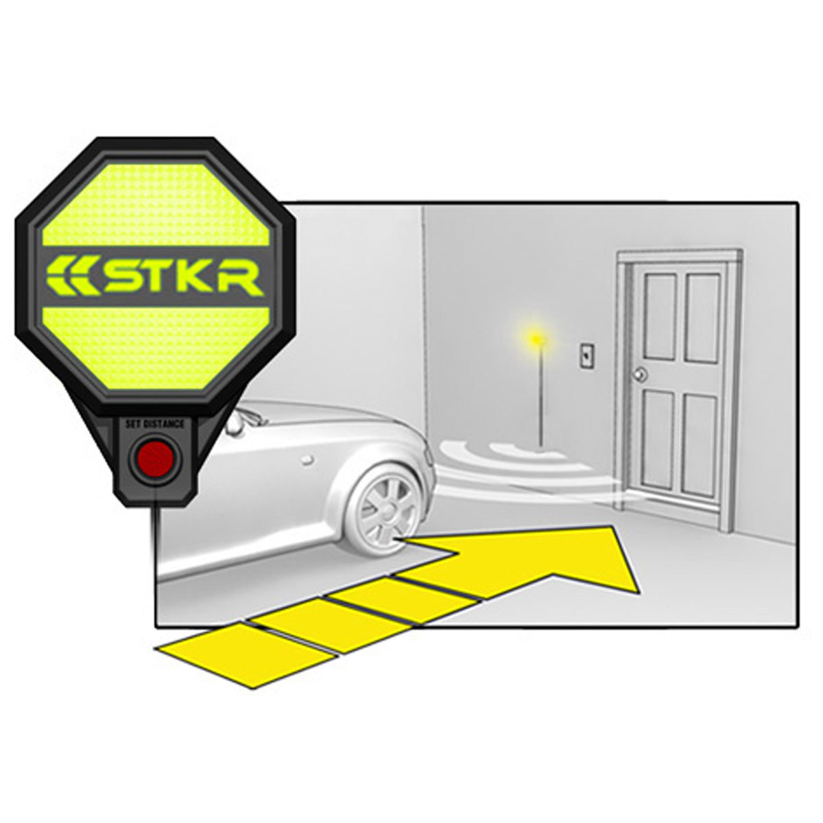 Photo of Adjustable Garage Parking Sensor by STKR Concepts - Premium Garage Parking Assist for UTVs / Side by Sides