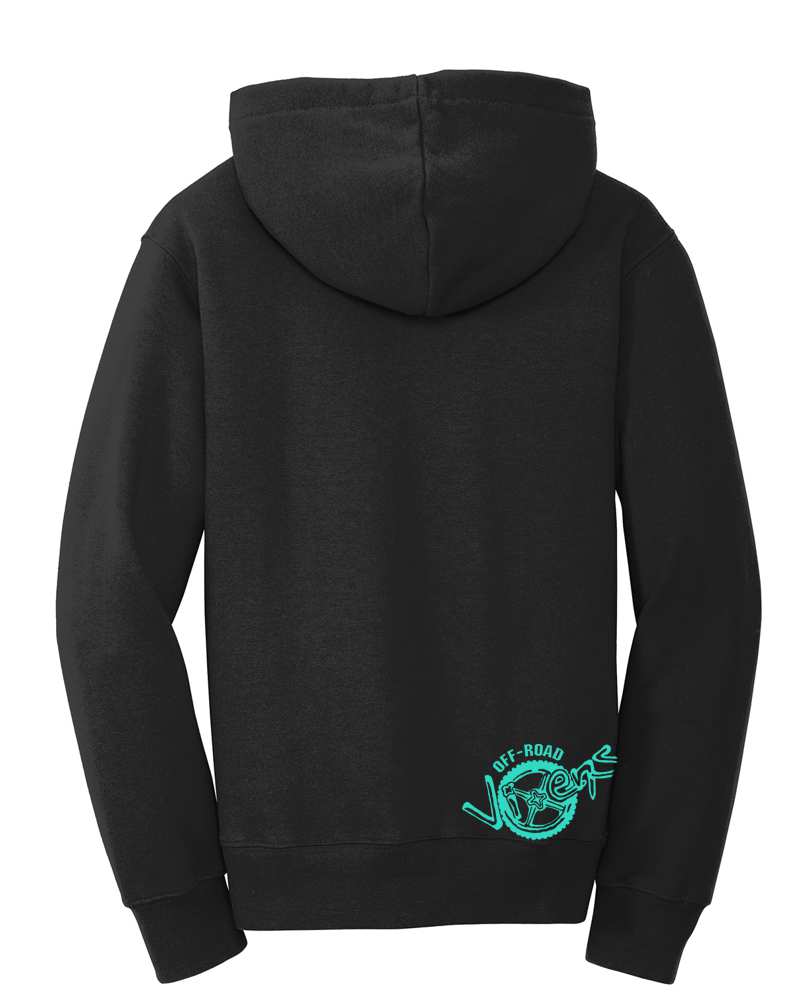 Photo of Youth Dirt Made Me Hoodie by OFF-ROAD VIXENS CLOTHING CO. - Premium Youth for UTVs / Side by Sides