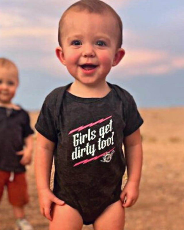 Photo of Youth - Lightning Onesie by OFF-ROAD VIXENS CLOTHING CO. - Premium Youth for UTVs / Side by Sides