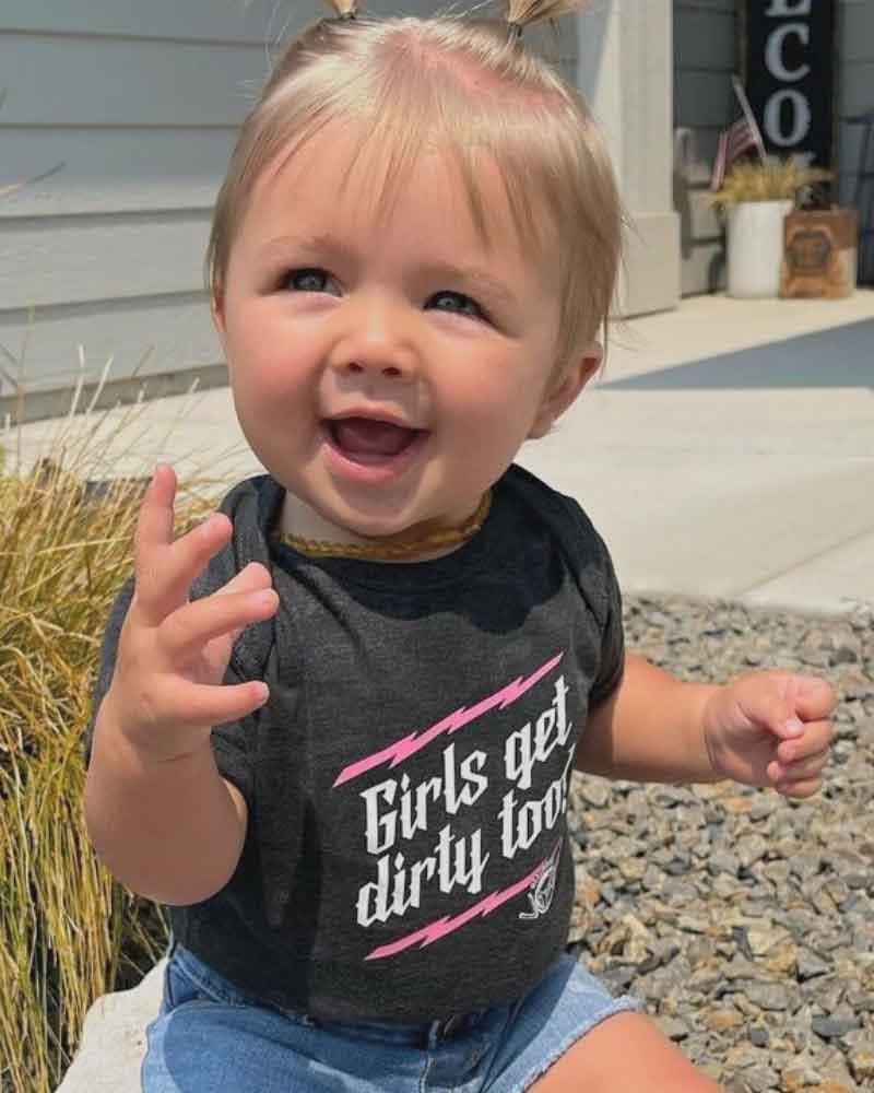 Photo of Youth - Lightning Onesie by OFF-ROAD VIXENS CLOTHING CO. - Premium Youth for UTVs / Side by Sides