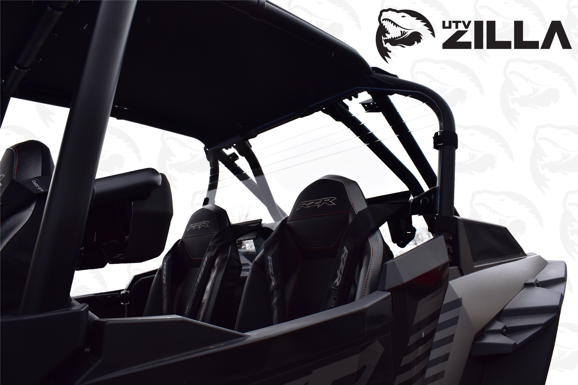 Photo of RZR Turbo S Polycarbonate Rear Window by UTVZILLA - Premium for UTVs / Side by Sides