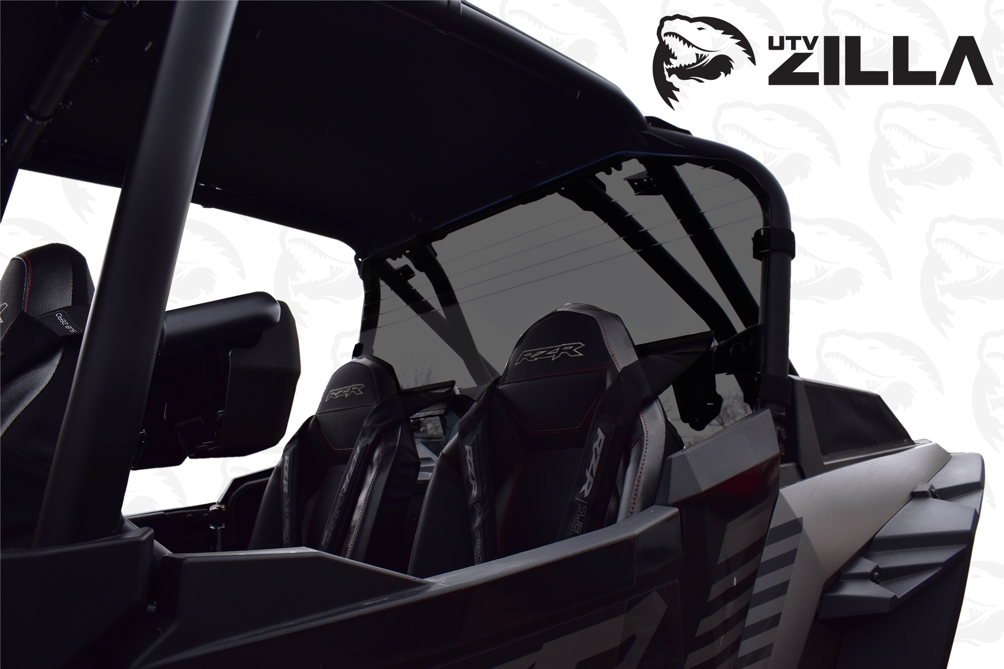 Photo of RZR Turbo S Polycarbonate Rear Window by UTVZILLA - Premium for UTVs / Side by Sides