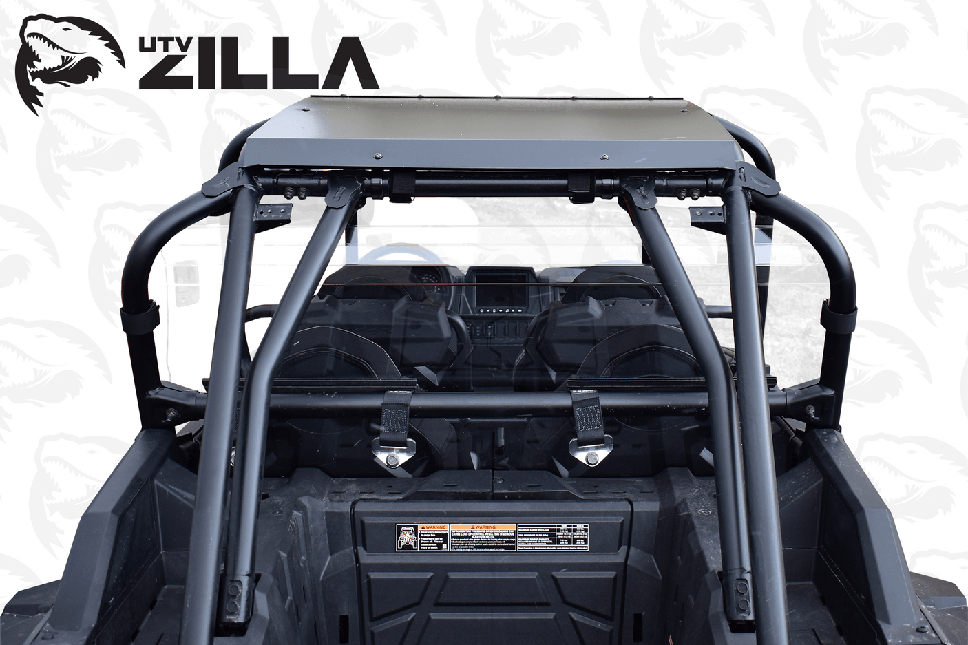 Photo of Black Aluminum Roof for RZR 4 Turbo S by UTVZILLA - Premium for UTVs / Side by Sides