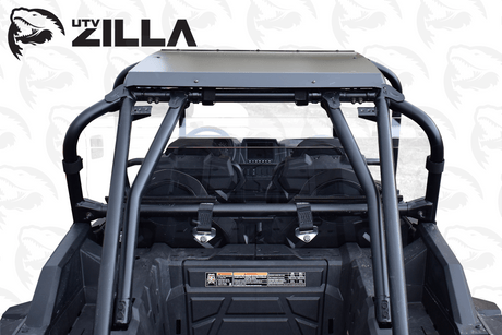 Photo of Black Aluminum Roof for RZR 4 Turbo S by UTVZILLA - Premium for UTVs / Side by Sides