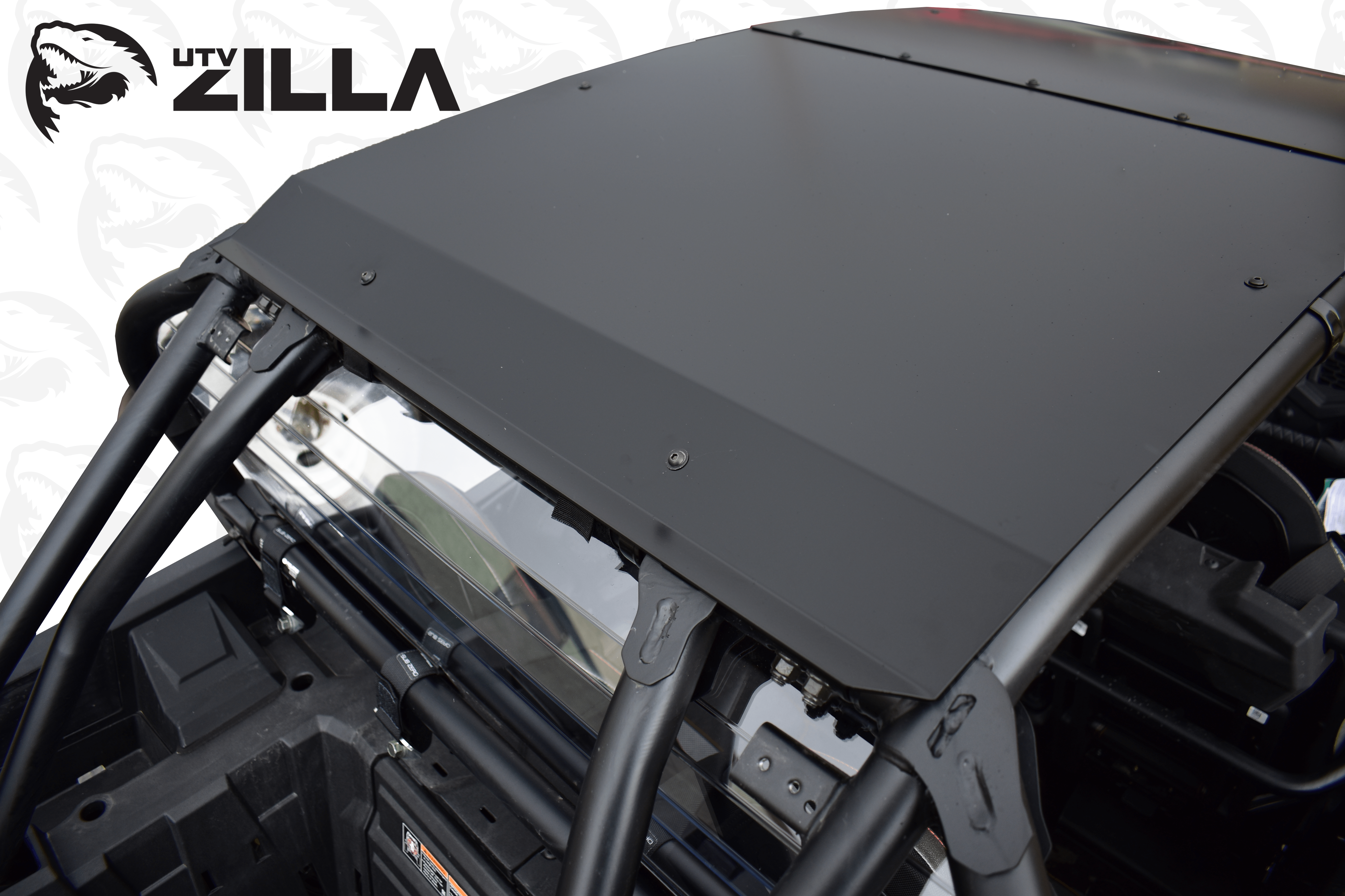 Photo of Black Aluminum Roof for RZR 4 Turbo S by UTVZILLA - Premium for UTVs / Side by Sides