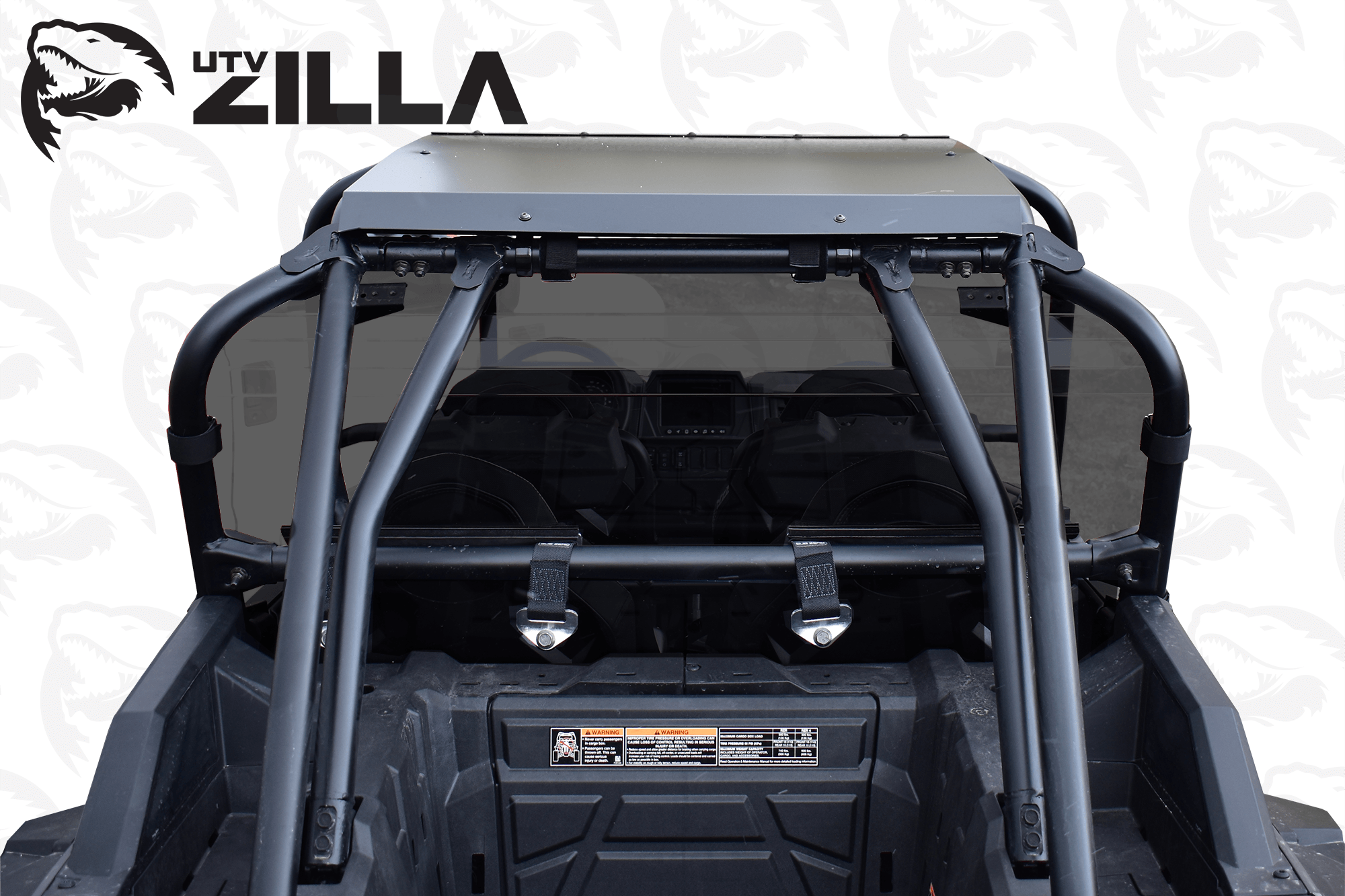 Photo of RZR Turbo S Polycarbonate Rear Window by UTVZILLA - Premium for UTVs / Side by Sides